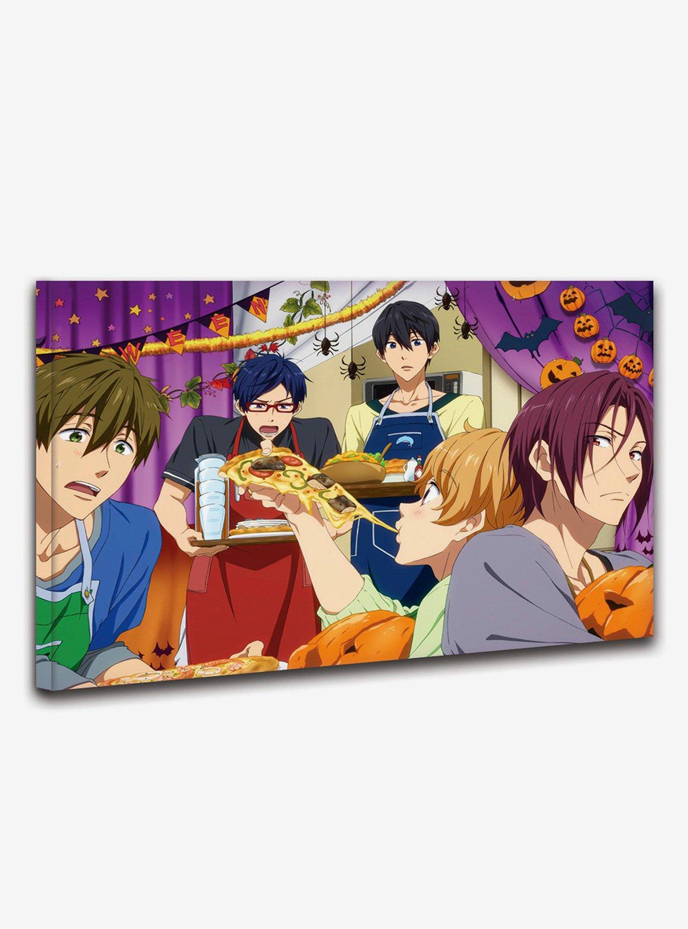 Free! Iwatobi Swim Club Happy Halloween Canavas Wall Art, , hi-res