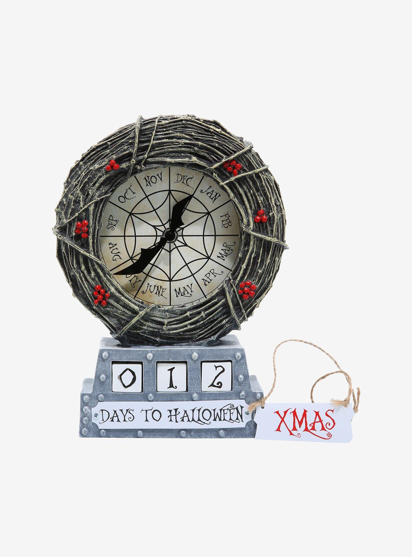 The Nightmare Before Christmas Light-Up Countdown Table Clock