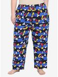 Disney Mickey Mouse Stripe Girls Pajama Pants Plus Size, MULTI, hi-res