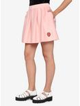 Strawberry Pastel Pink Pleated Skirt, PINK, hi-res