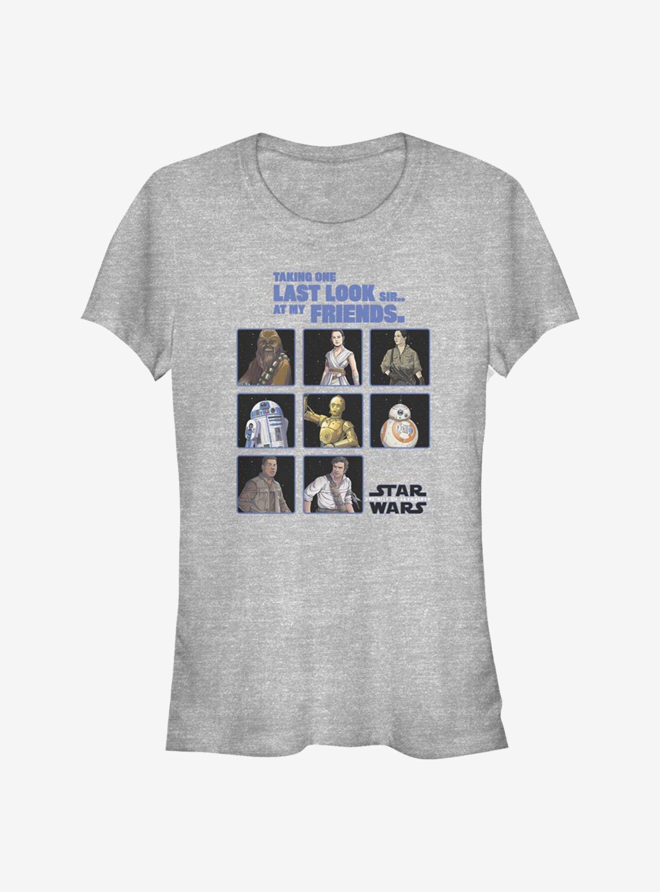 Star Wars: The Rise Of Skywalker Boxed Friends Girls T-Shirt, ATH HTR, hi-res