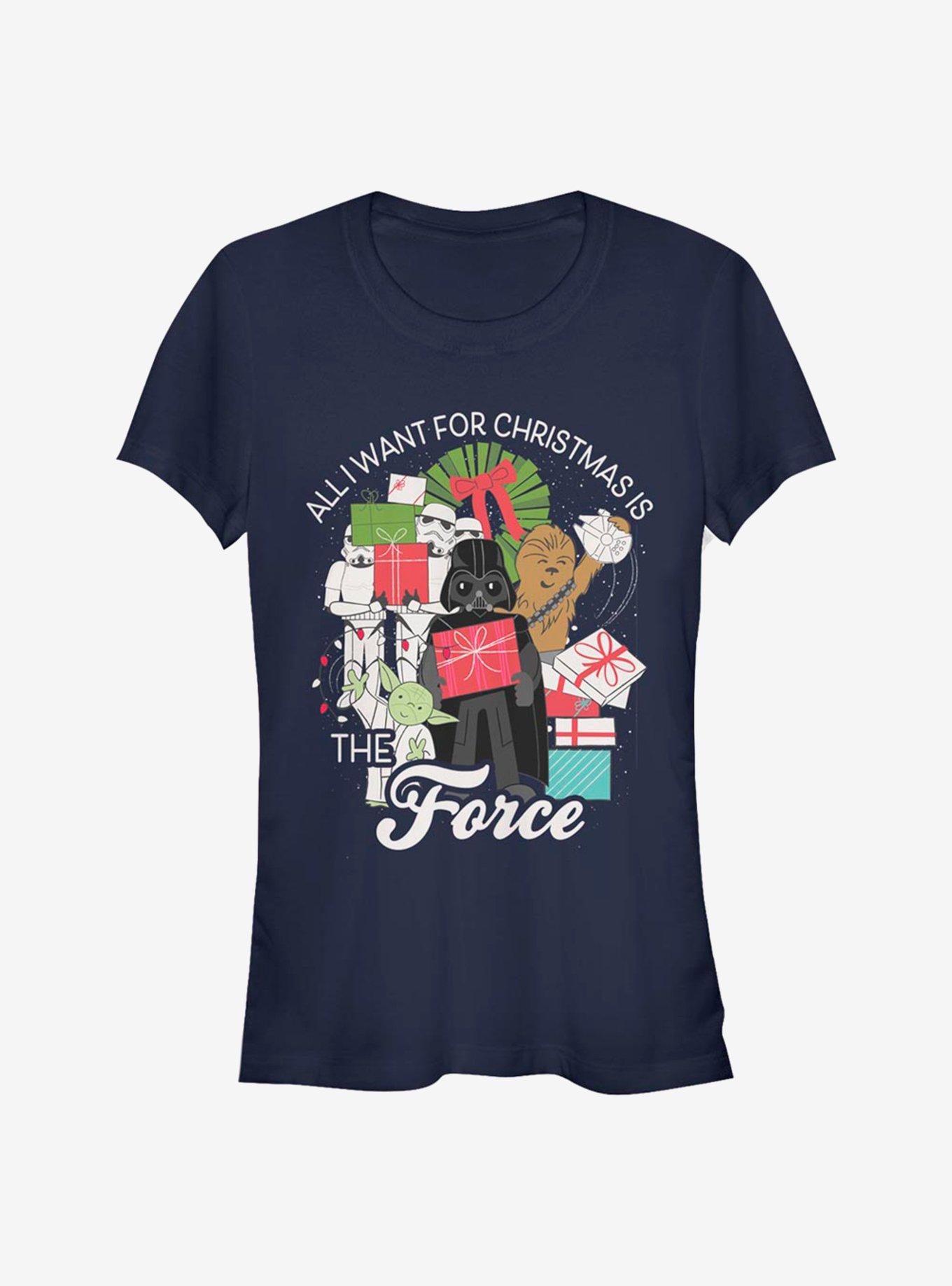 Star Wars Galaxy Christmas Girls T-Shirt, , hi-res