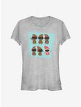 Star Wars Jawas Holiday Stack Girls T-Shirt, ATH HTR, hi-res