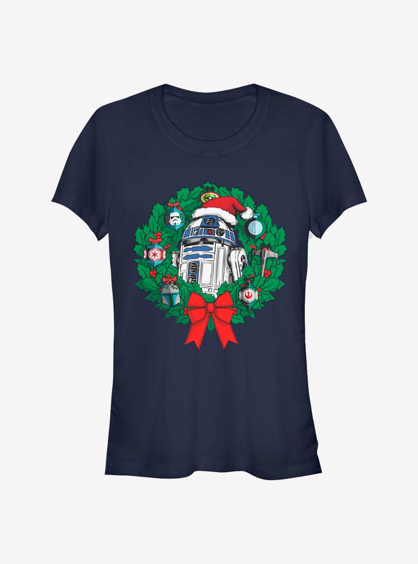 Star Wars Ornament Wreath Girls T-Shirt