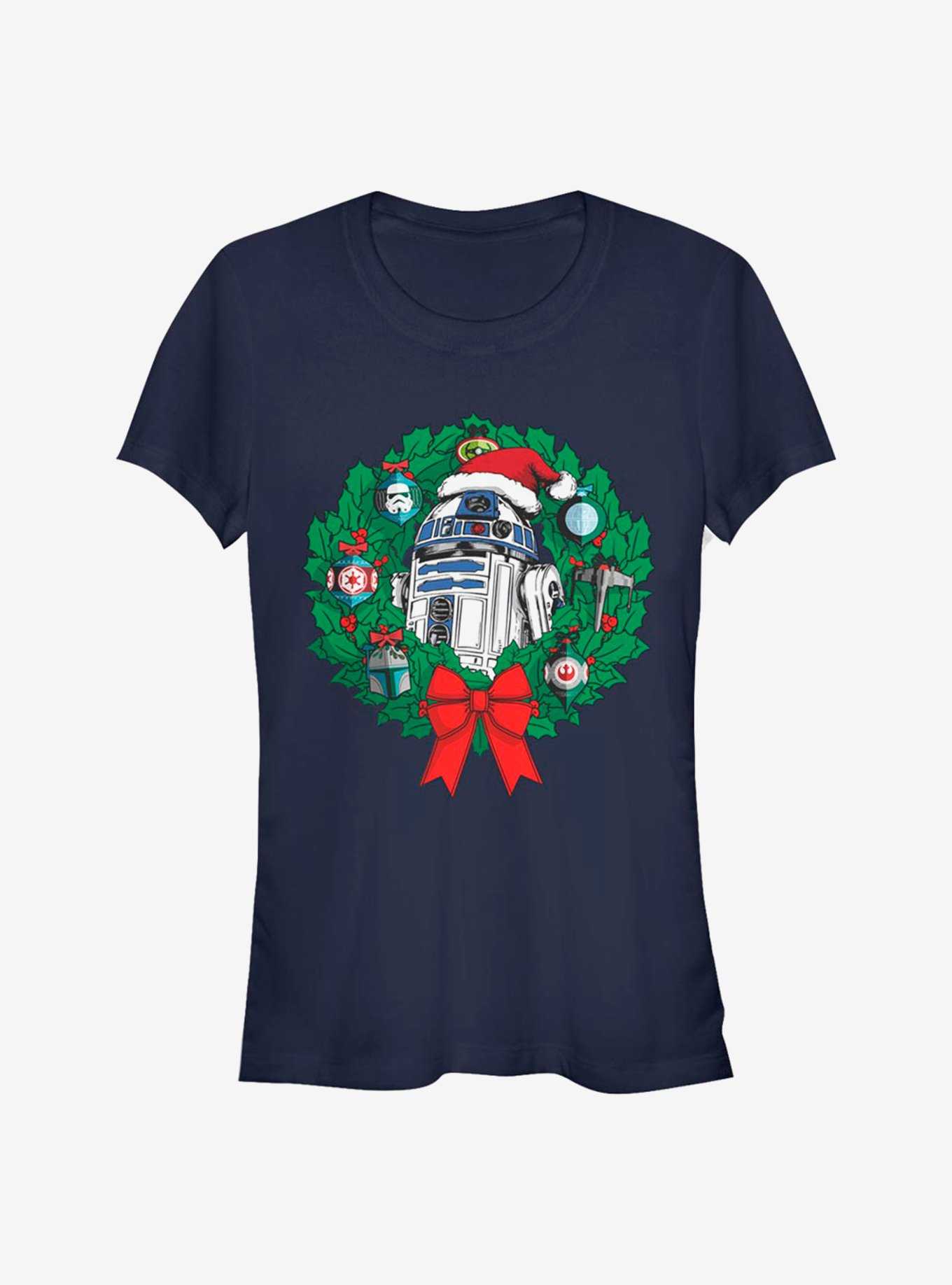 Star Wars Ornament Wreath Girls T-Shirt, , hi-res