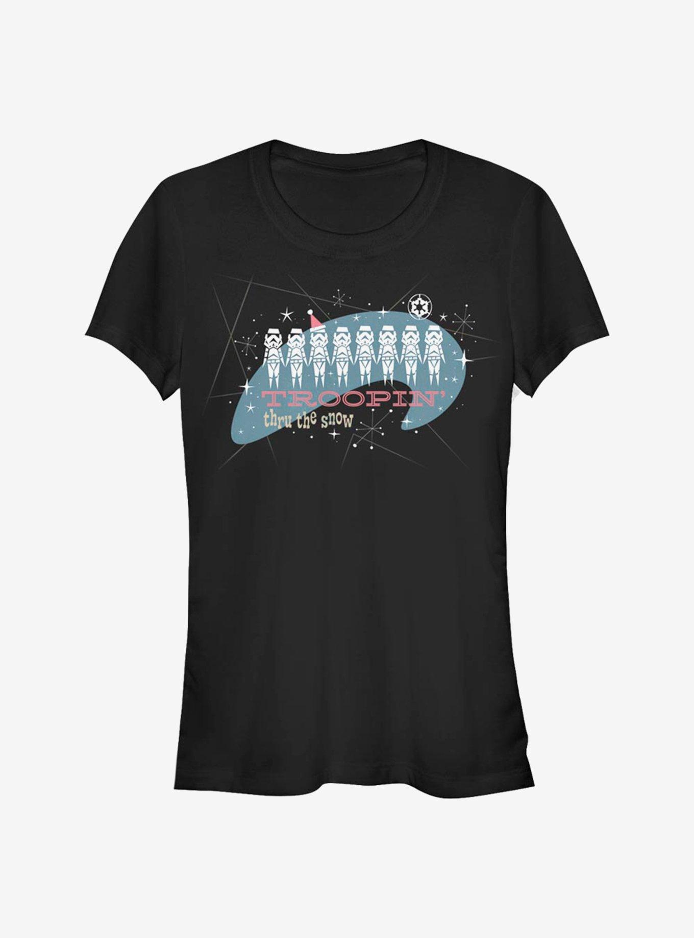 Star Wars Troopin Thru The Snow Girls T-Shirt, , hi-res