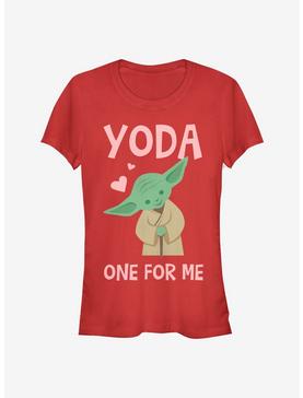 Star Wars Yoda One For Me Girls T-Shirt, , hi-res