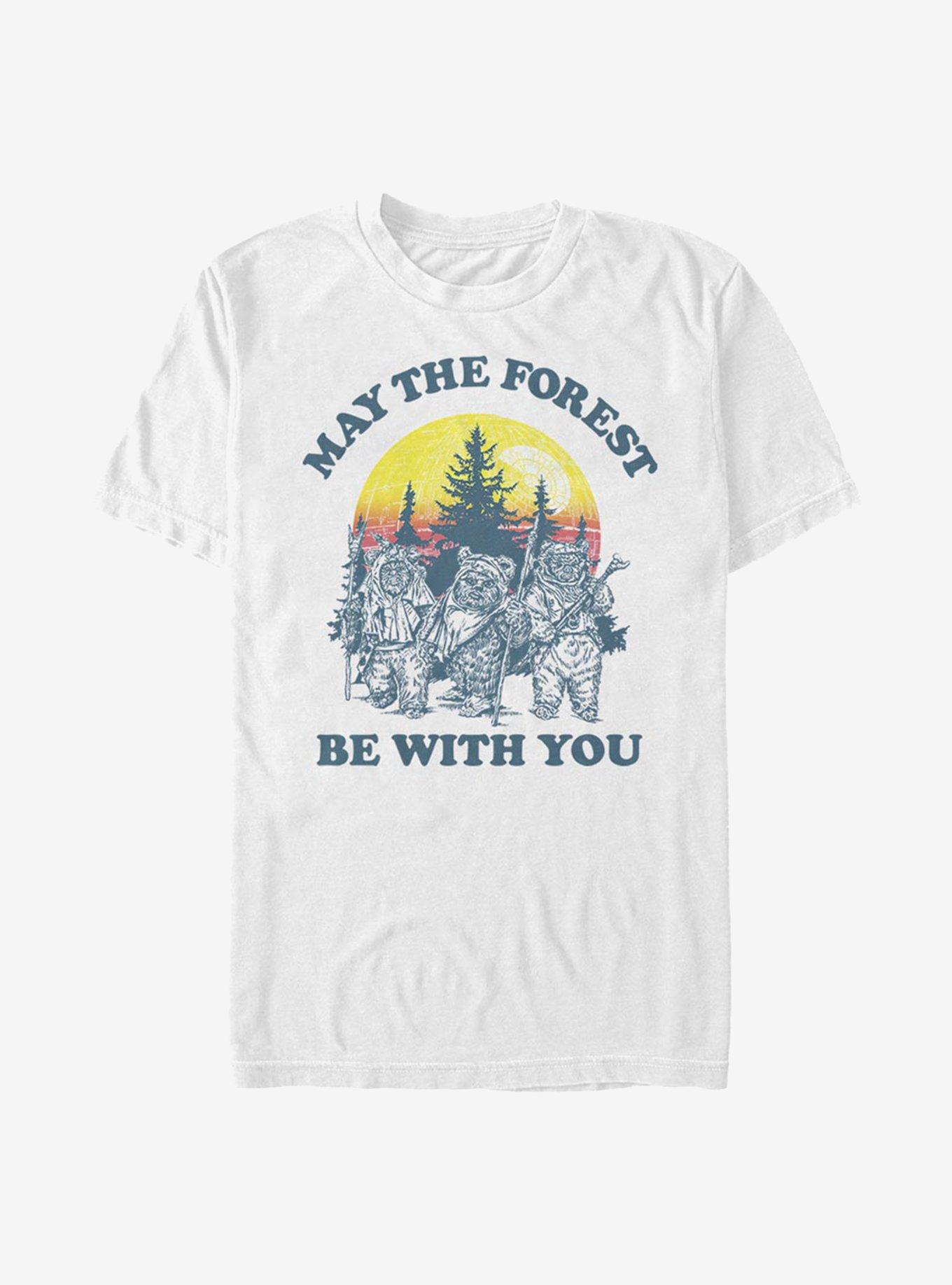 Star Wars Ewok May The Forest Be With You T-Shirt | Hot Topic