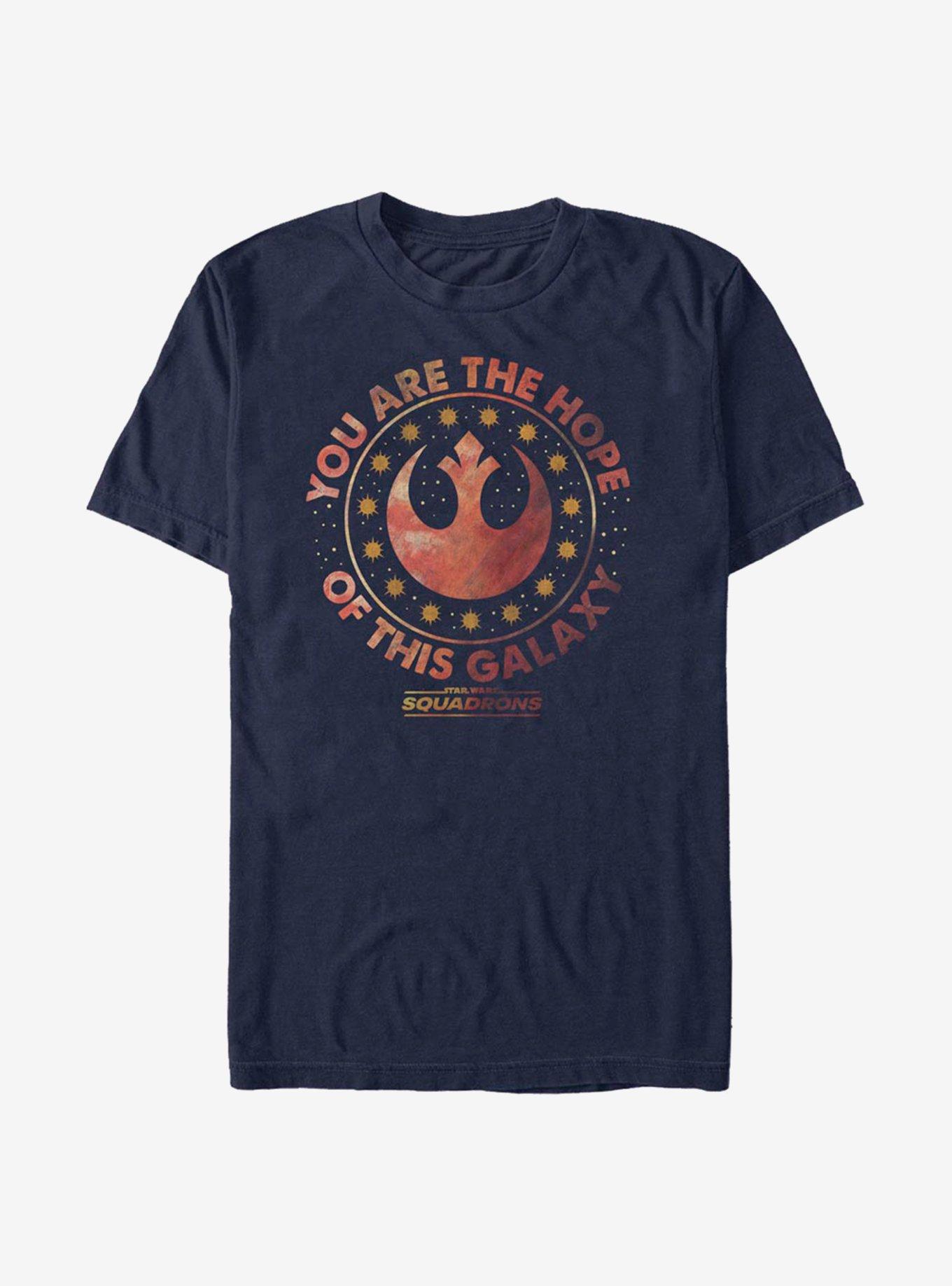 Star Wars Hope Of The Galaxy T-Shirt, NAVY, hi-res