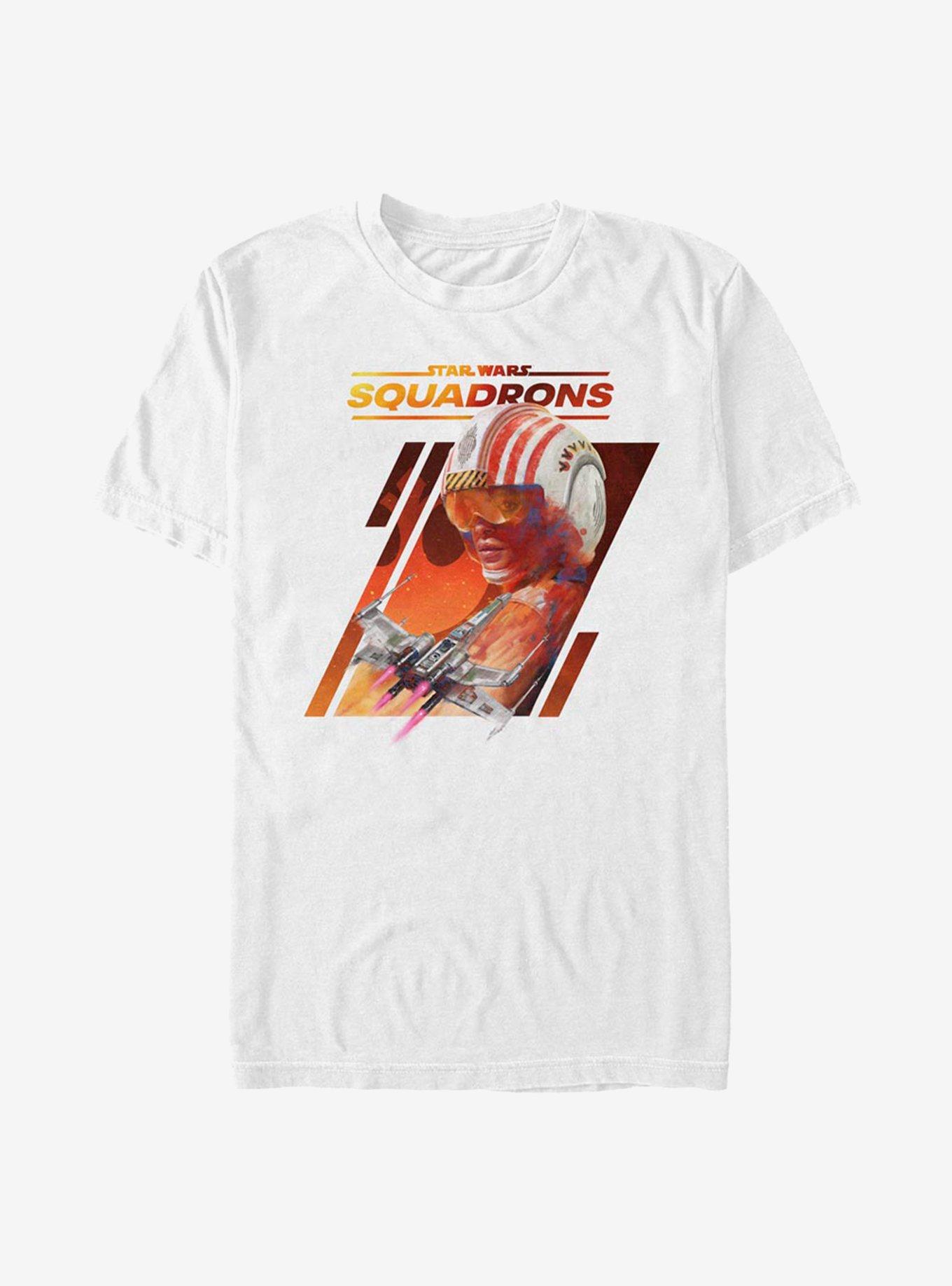Star Wars Squadrons Rebel T-Shirt, WHITE, hi-res