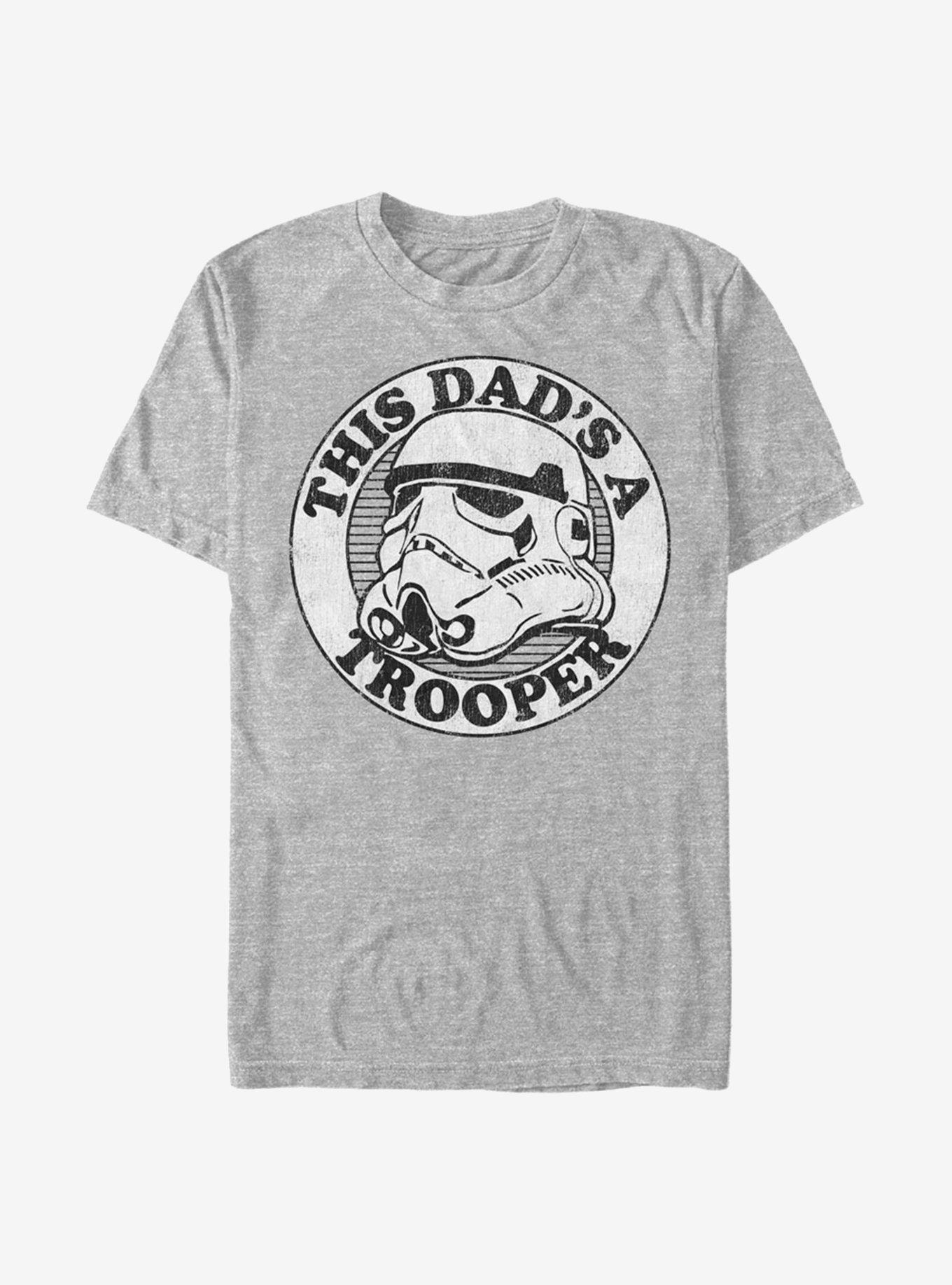 Star Wars Super Trooper Dad T-Shirt, ATH HTR, hi-res