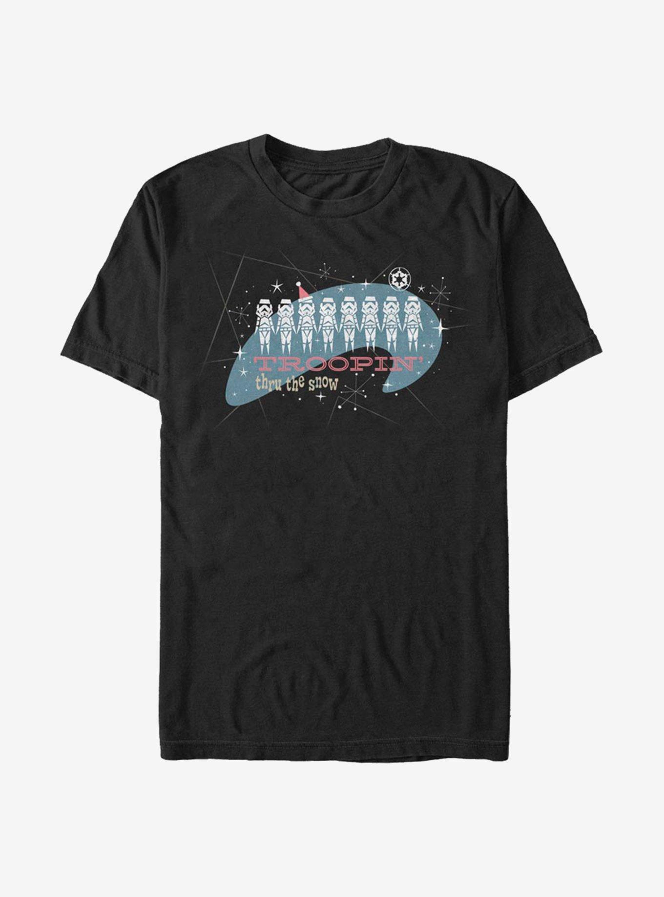 Star Wars Troopin Thru The Snow T-Shirt, , hi-res