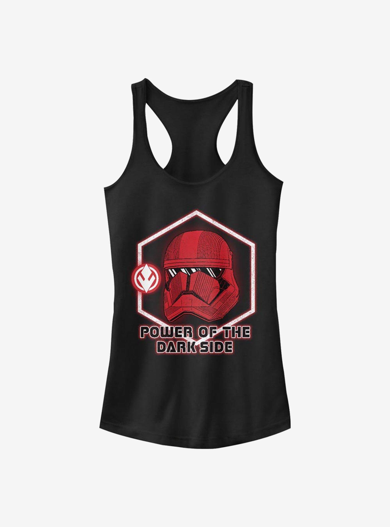 Star Wars: The Rise Of Skywalker Power Of The Dark Side Girls Tank, BLACK, hi-res