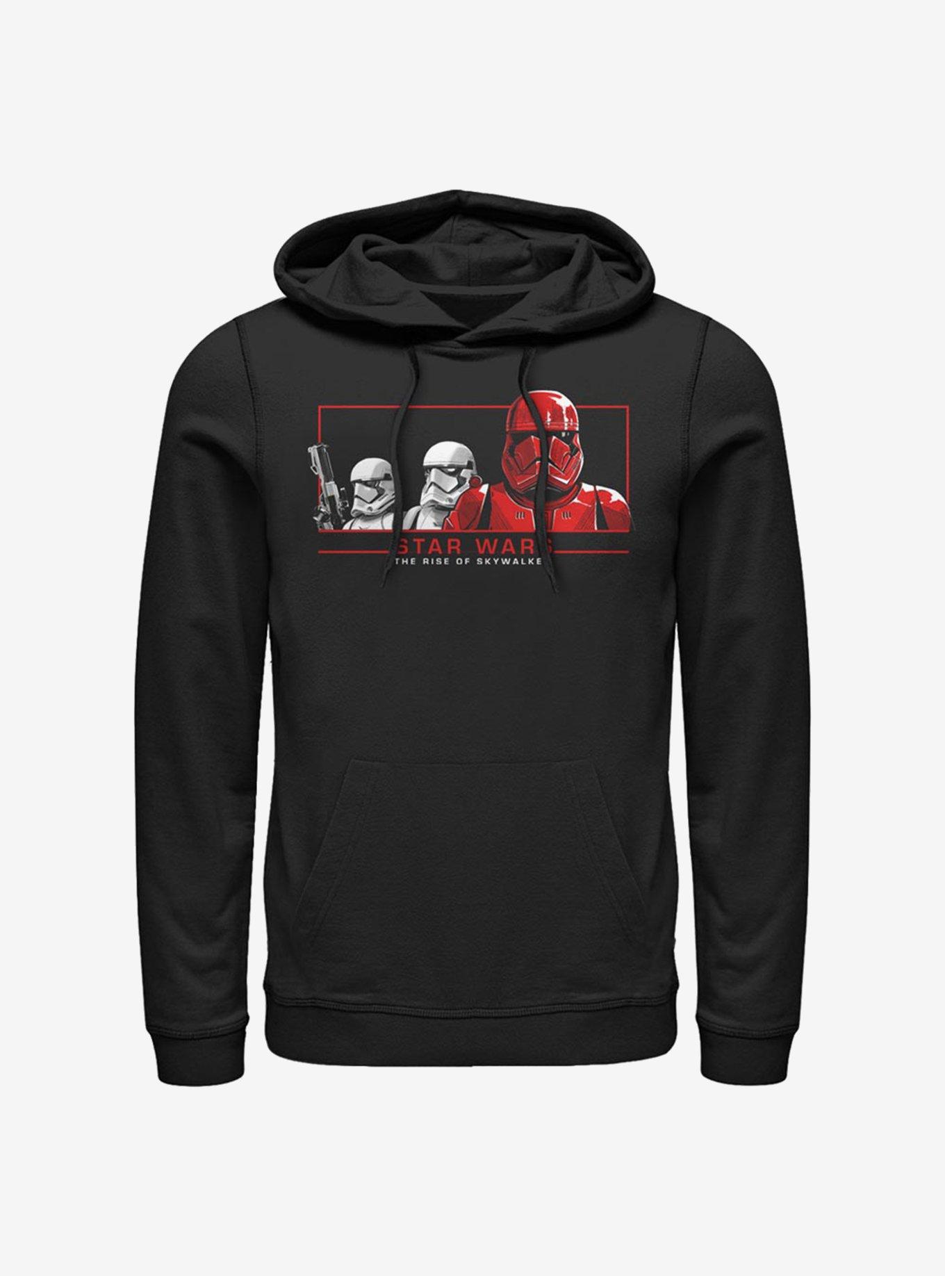 Star Wars: The Rise Of Skywalker Stormtroopers Hoodie, BLACK, hi-res