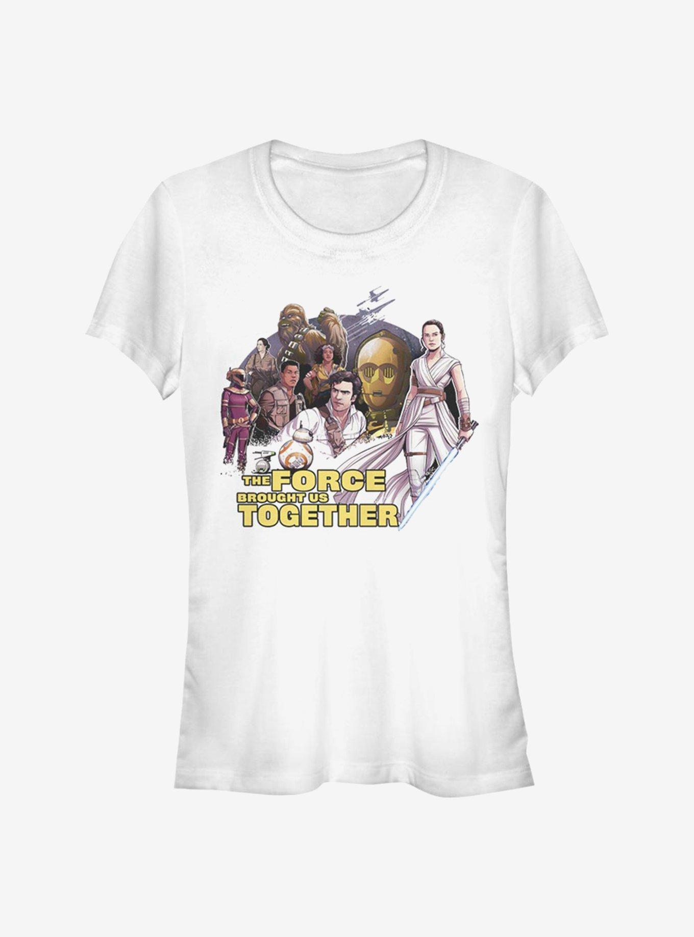 Star Wars: The Rise Of Skywalker Togetherness Girls T-Shirt, WHITE, hi-res
