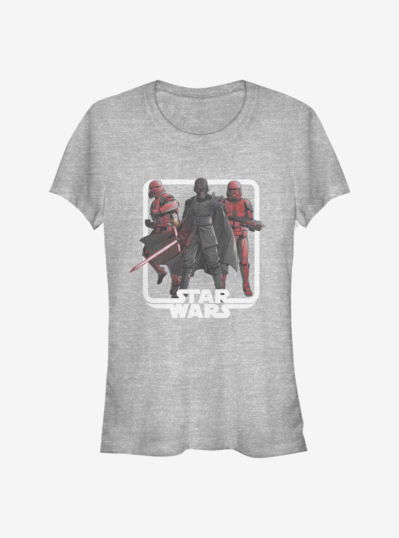 Star Wars: The Rise Of Skywalker Vindication Girls T-Shirt, ATH HTR, hi-res