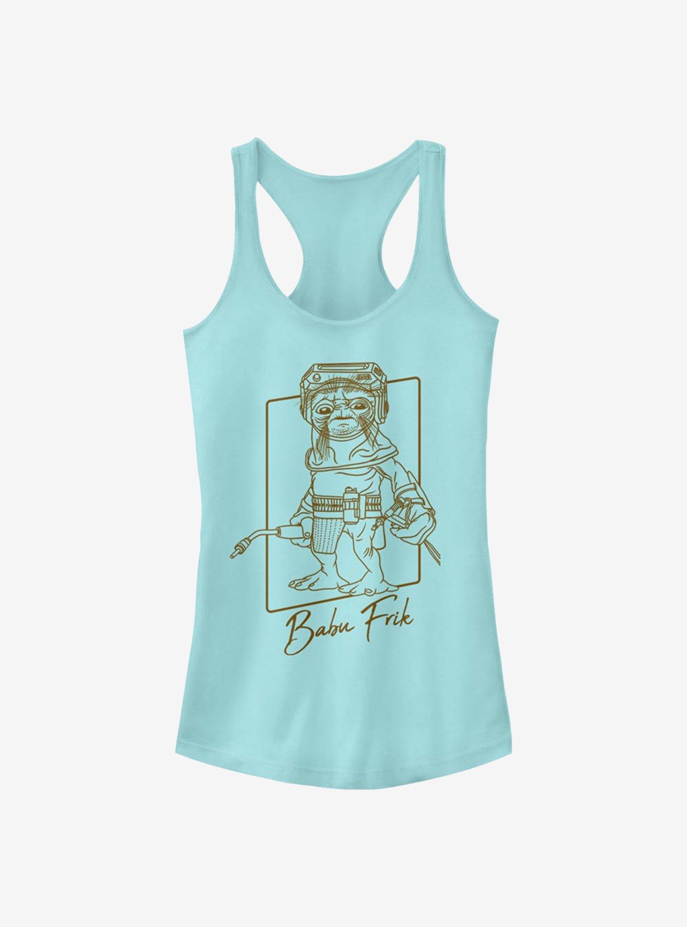 Star Wars: The Rise Of Skywalker Babu Frik Outline Girls Tank, , hi-res