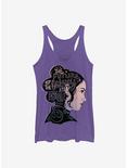 Star Wars: The Rise Of Skywalker Female Future Silhouette Girls Tank, PUR HTR, hi-res