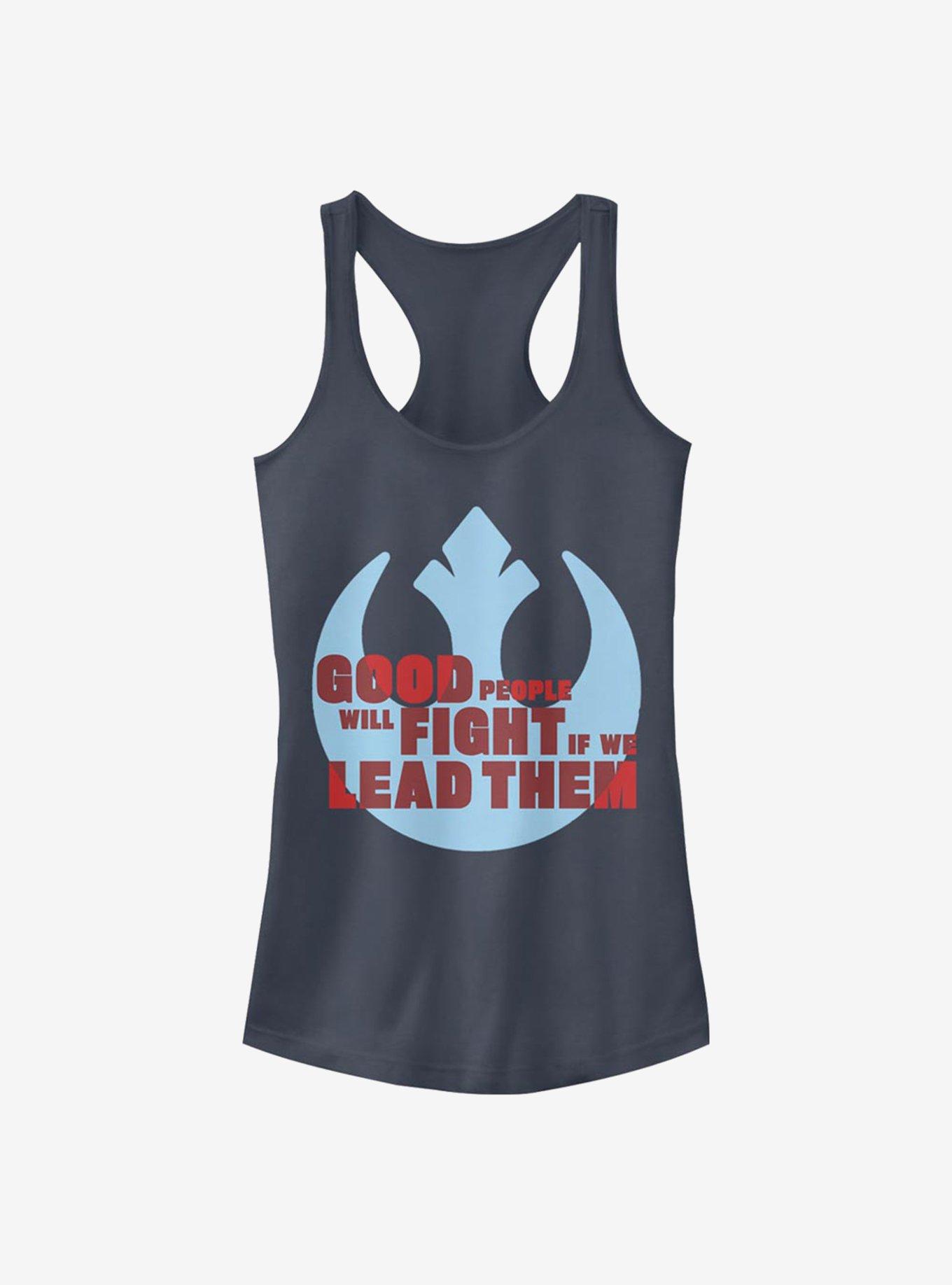 Star Wars: The Rise Of Skywalker Rebel Leader Girls Tank Top, , hi-res