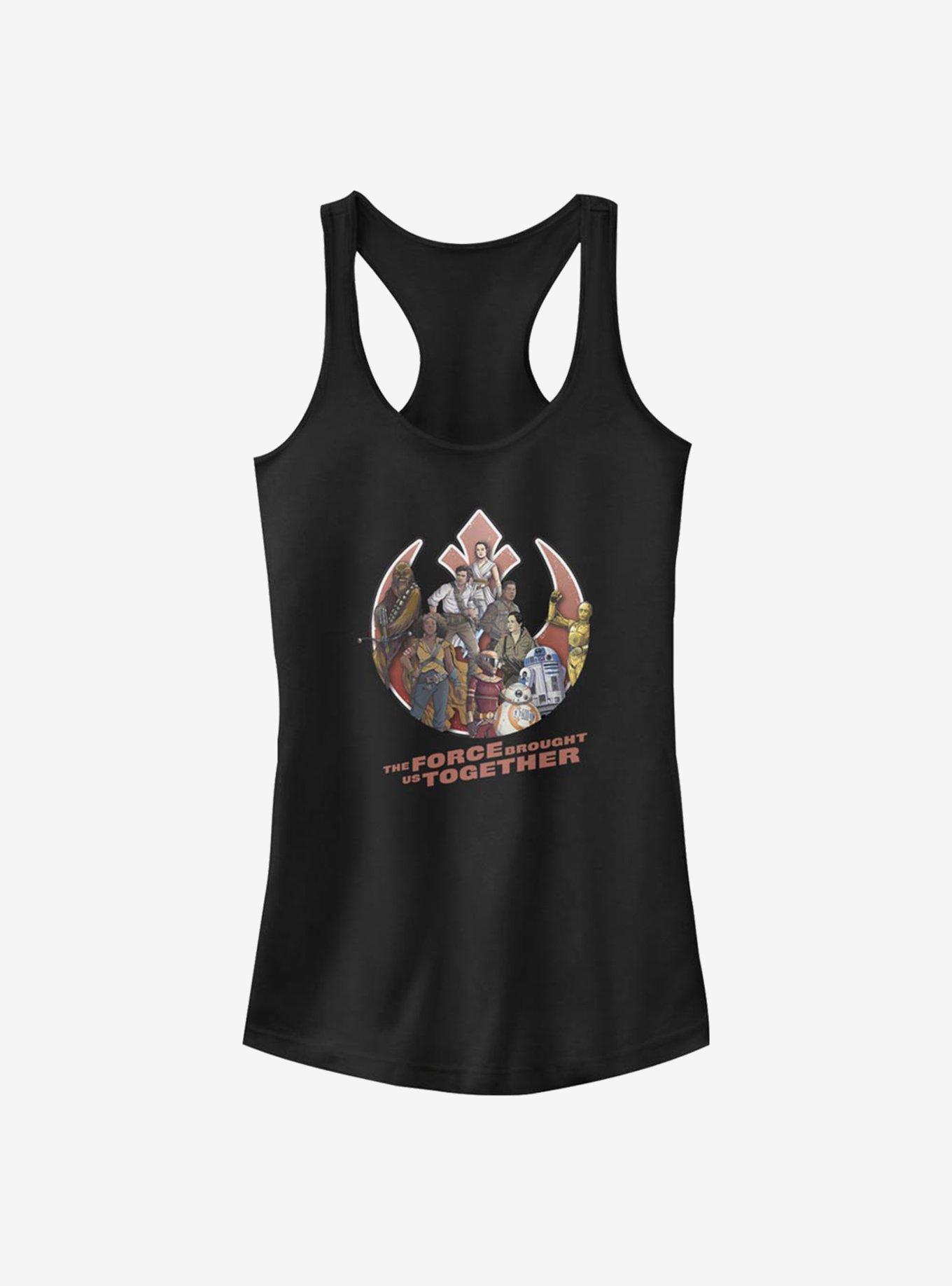 Star Wars: The Rise Of Skywalker Rebel Together Girls Tank Top, , hi-res