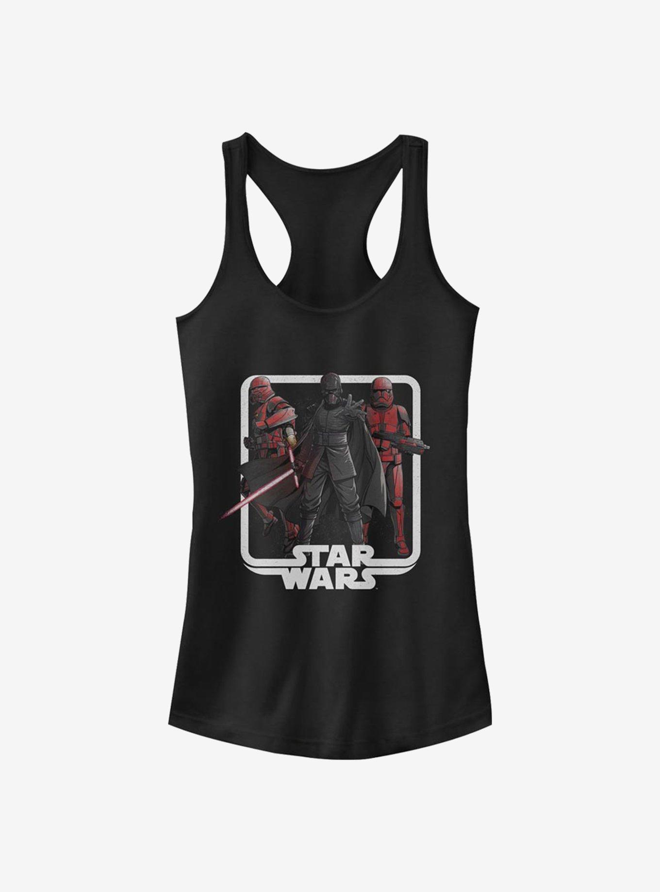 Star Wars: The Rise Of Skywalker Vindication Girls Tank Top, BLACK, hi-res