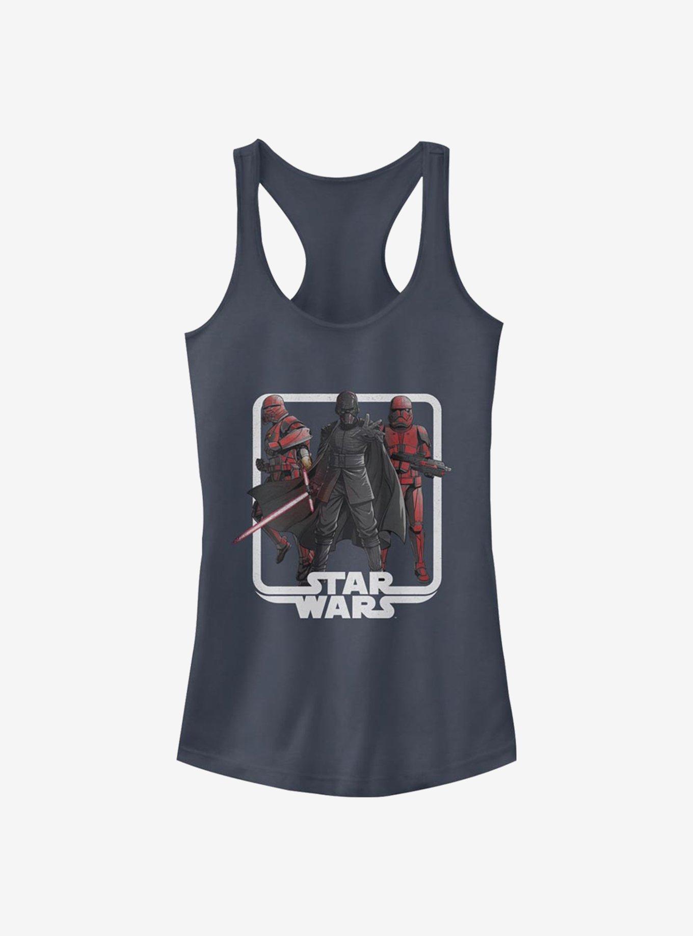Star Wars: The Rise Of Skywalker Vindication Girls Tank Top, INDIGO, hi-res