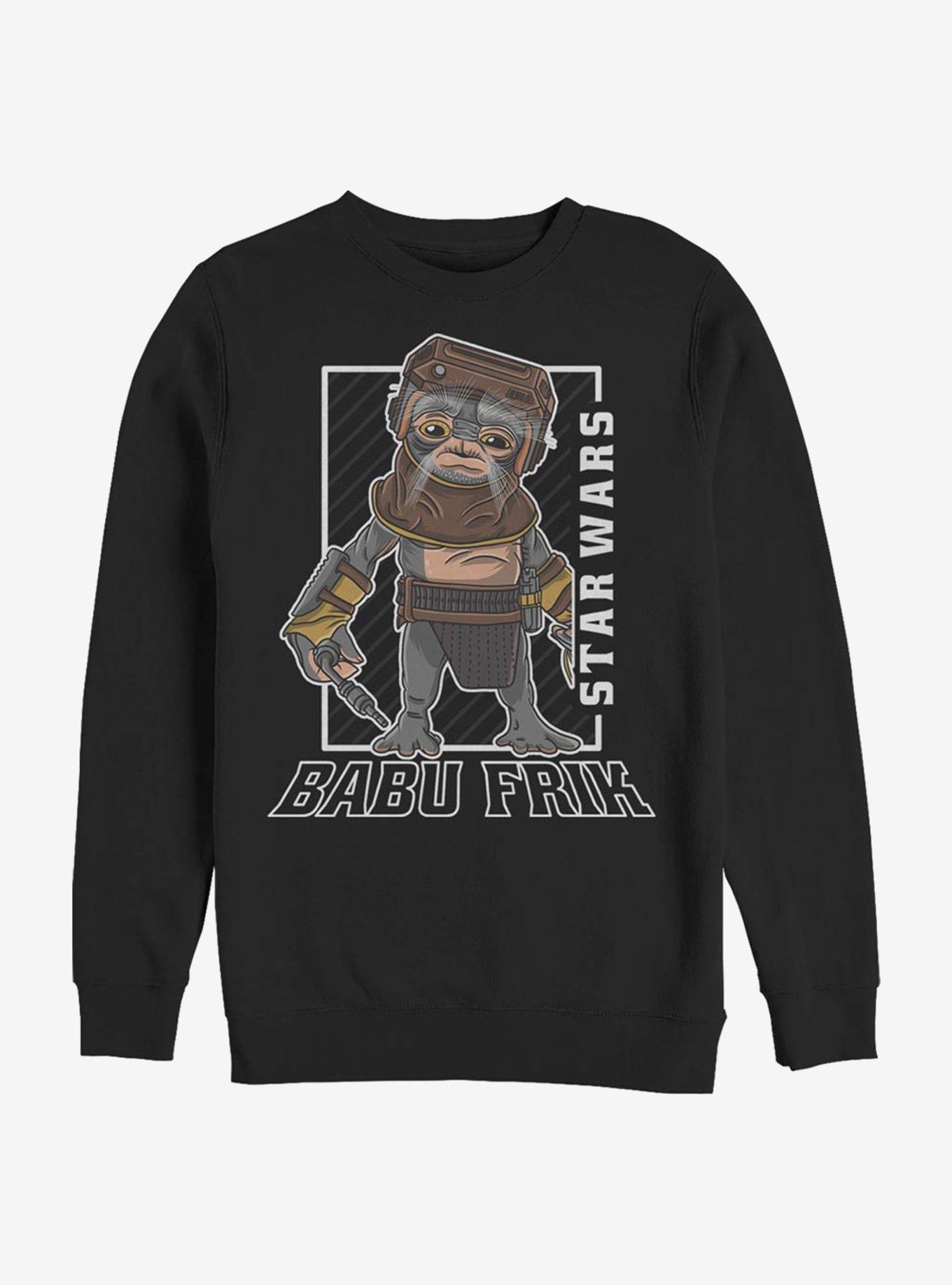 Star Wars Episode IX The Rise Of Skywalker Babu Frik Sweatshirt