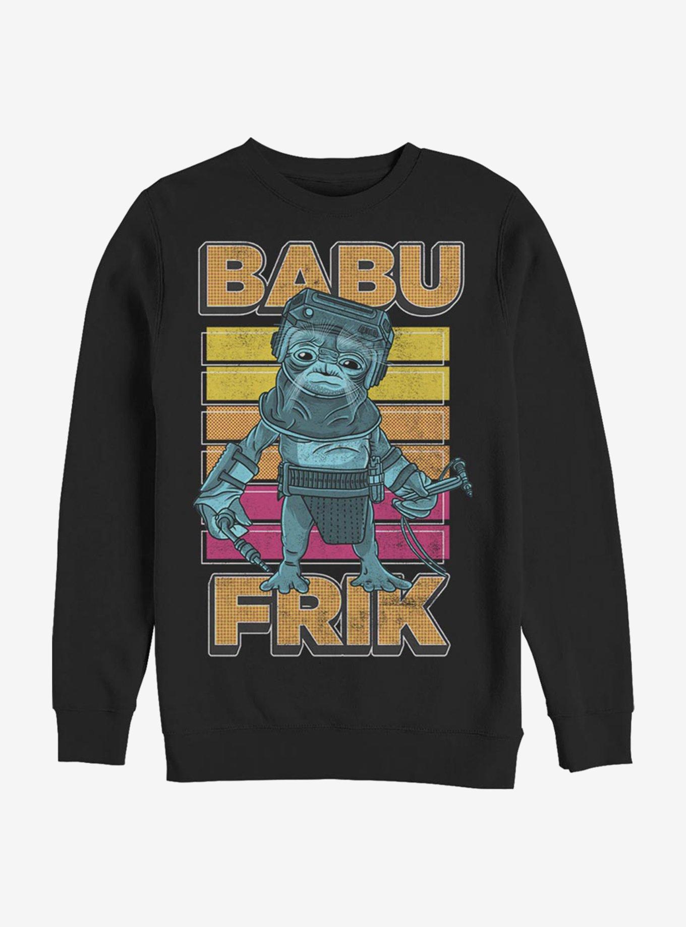 Star Wars: The Rise Of Skywalker Pop Babu Frik Crew Sweatshirt, , hi-res
