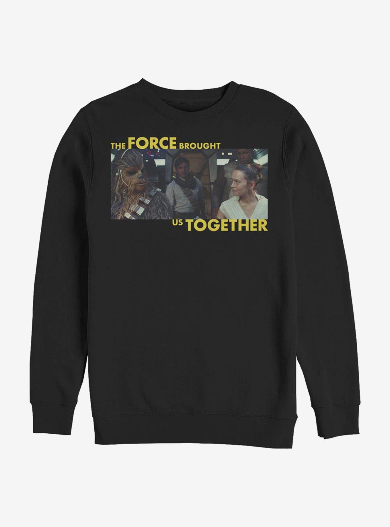 Star Wars: The Rise Of Skywalker Will Of The Force Sweatshirt, BLACK, hi-res