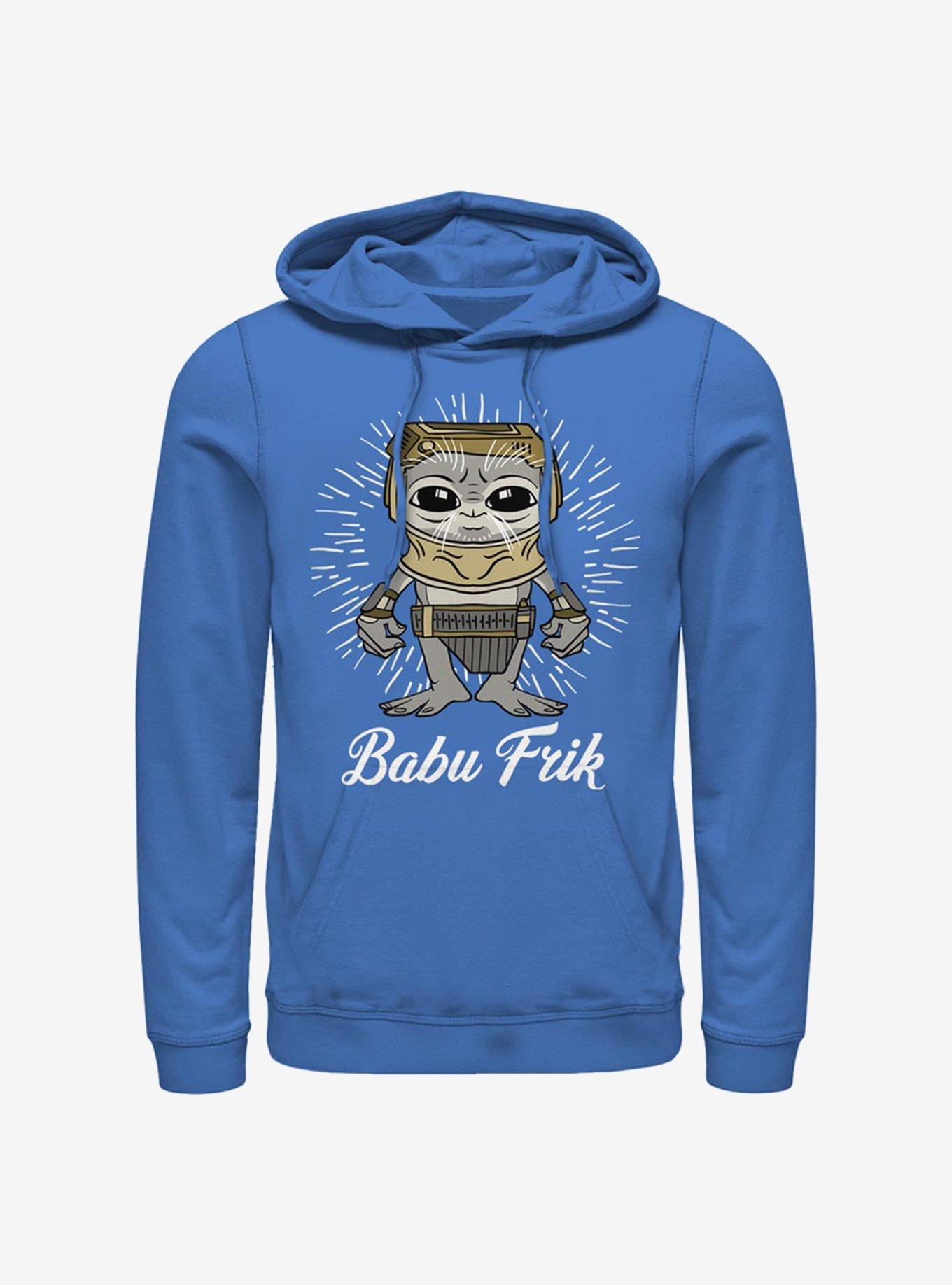 Star Wars: The Rise Of Skywalker Cute Frik Hoodie - BLUE | Hot Topic