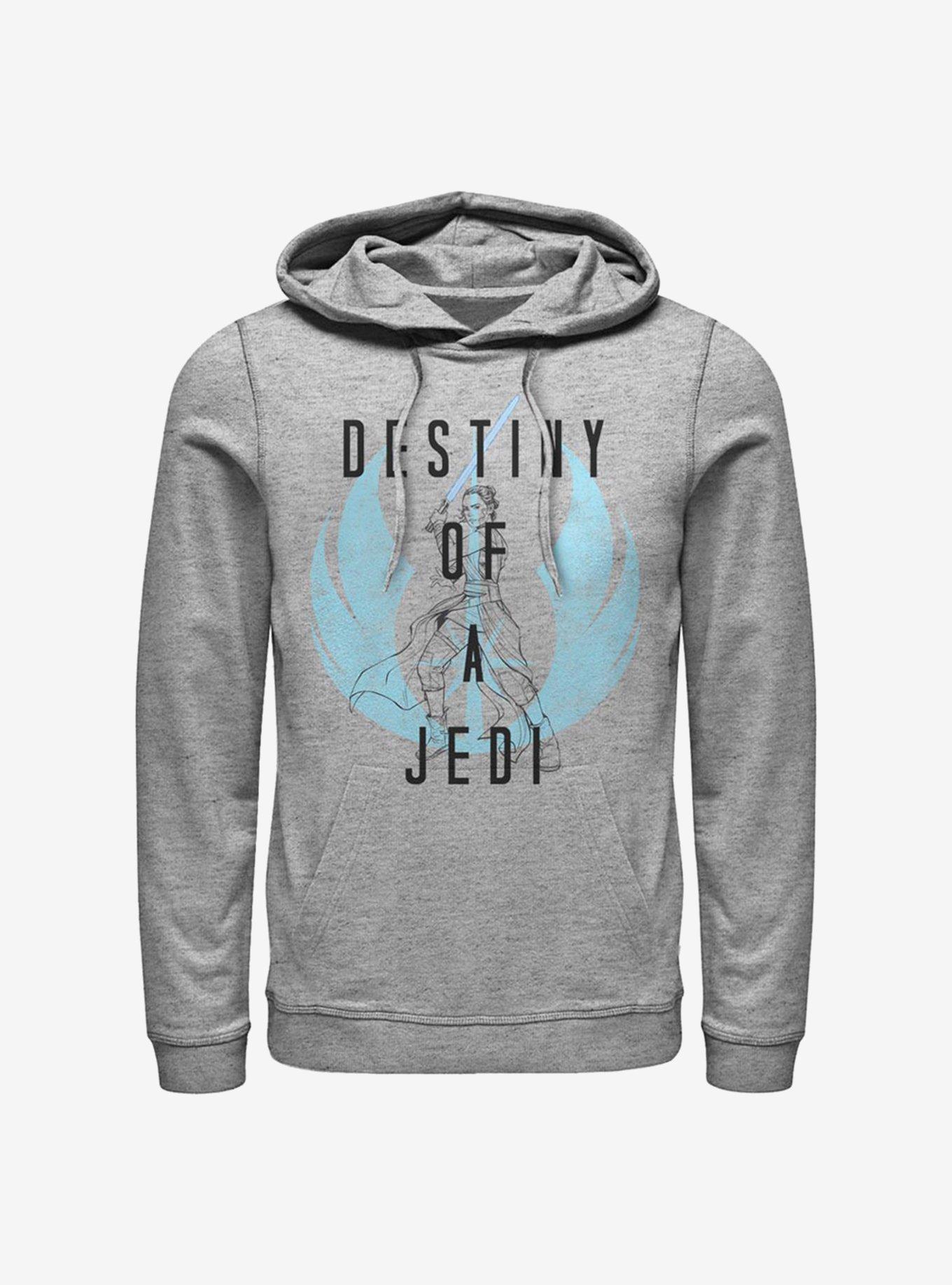 Star Wars: The Rise Of Skywalker Destiny Of A Jedi Hoodie, ATH HTR, hi-res