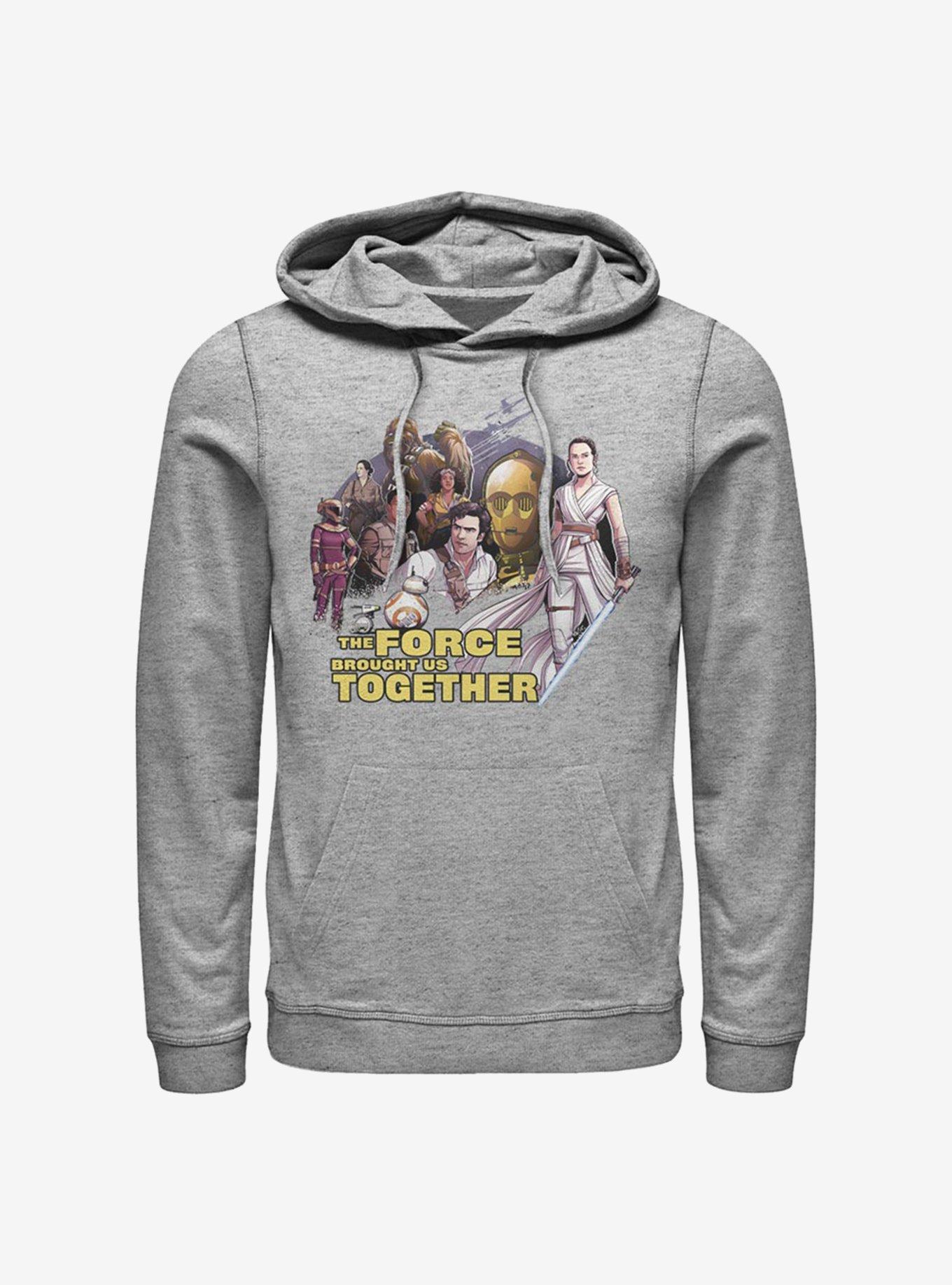 Star Wars: The Rise Of Skywalker Togetherness Hoodie, ATH HTR, hi-res