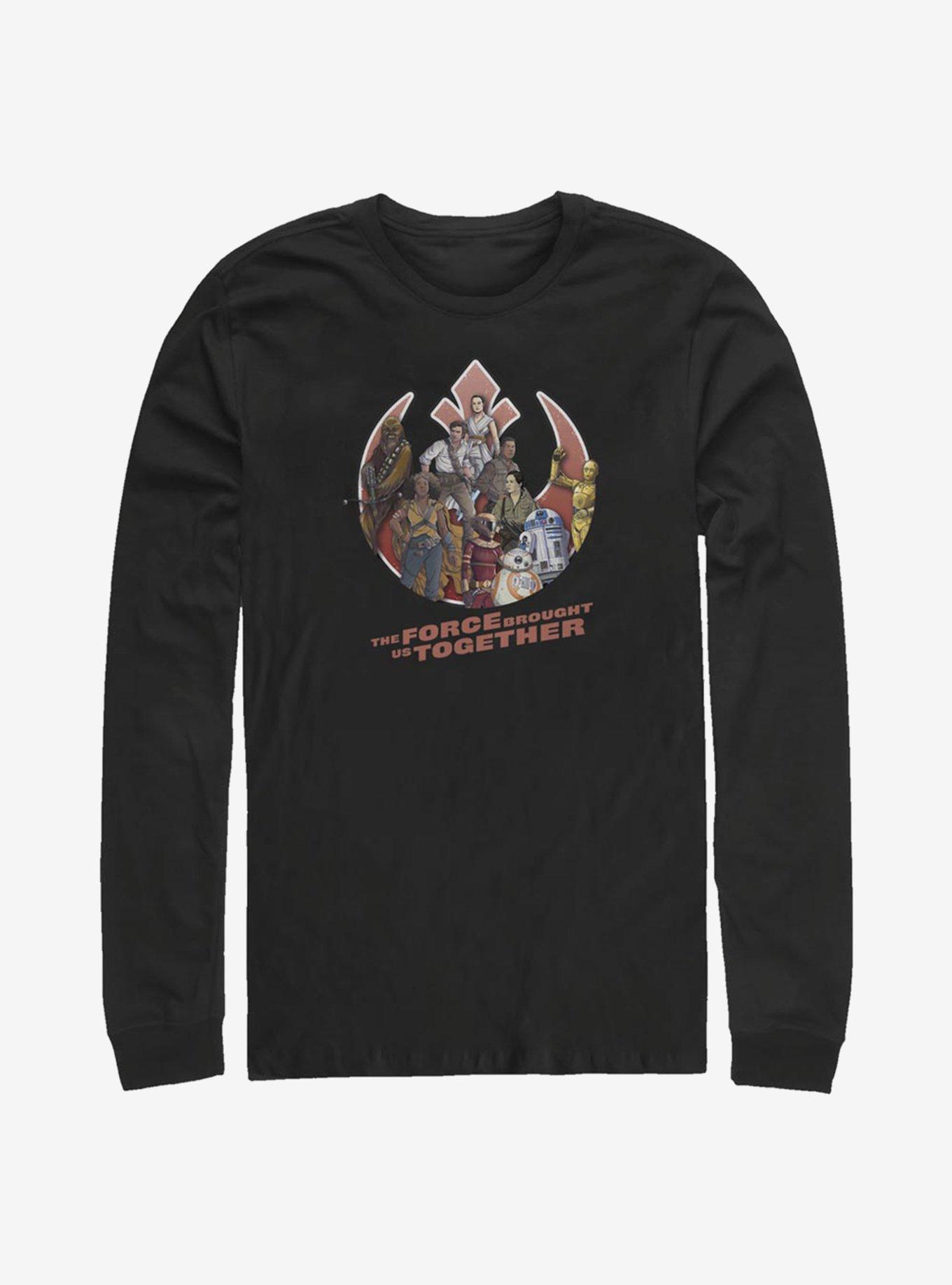 Star Wars: The Rise Of Skywalker Rebel Together Long-Sleeve T-Shirt, , hi-res