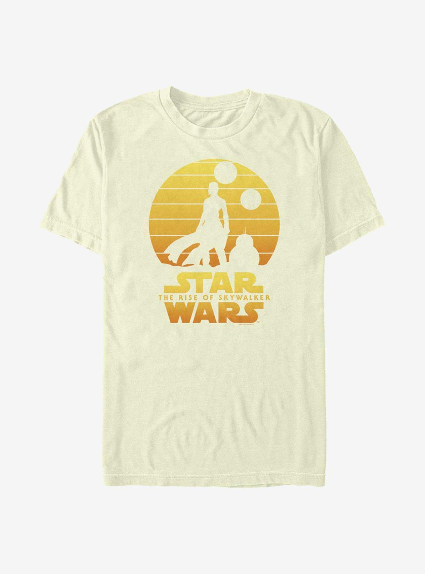 Star Wars: The Rise Of Skywalker Rey BB-8 Sunset T-Shirt, , hi-res