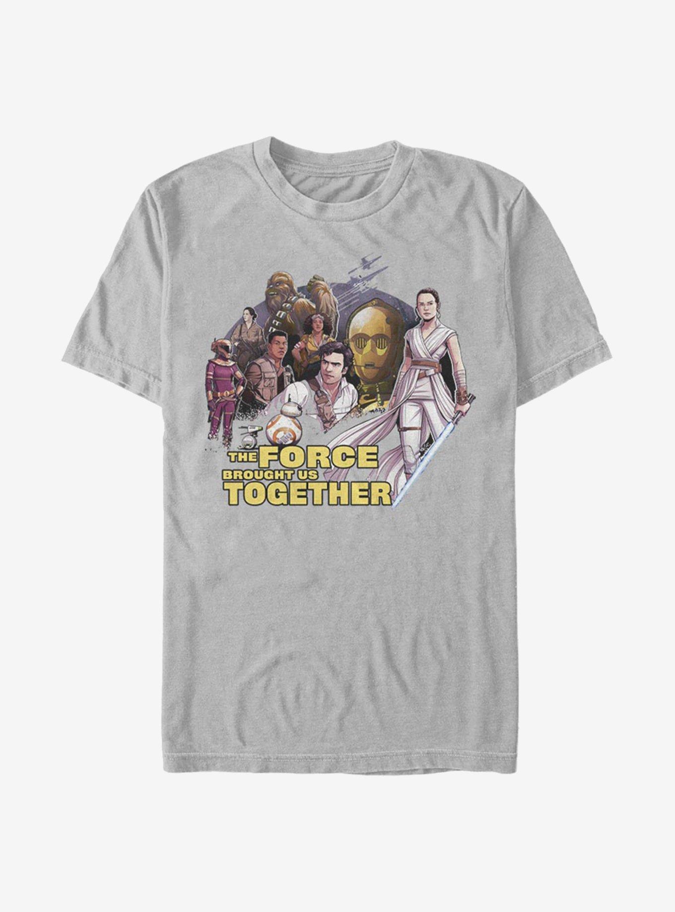 Star Wars: The Rise Of Skywalker Togetherness T-Shirt, SILVER, hi-res
