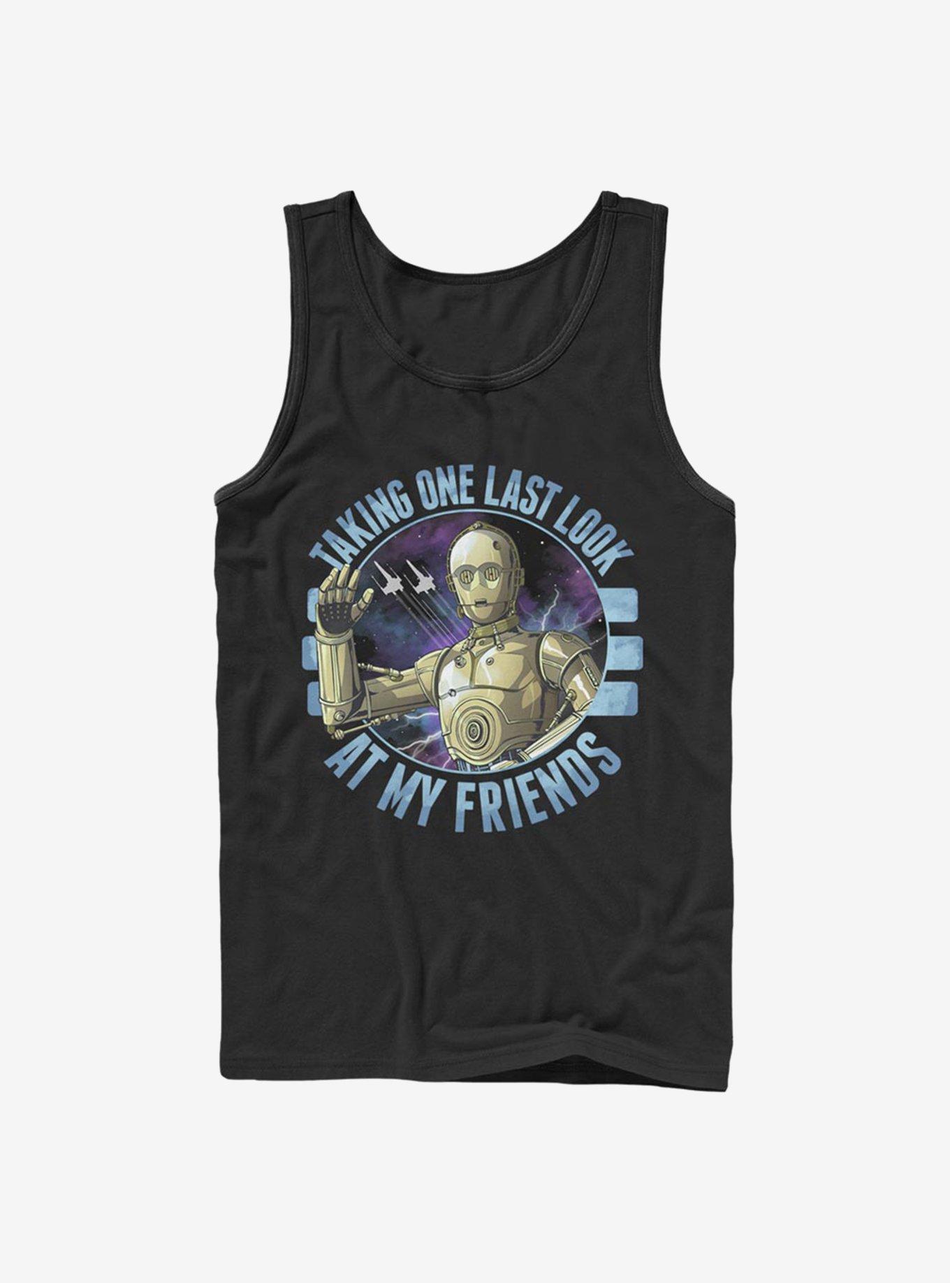 Star Wars: The Rise Of Skywalker Bye C-3PO Tank, BLACK, hi-res