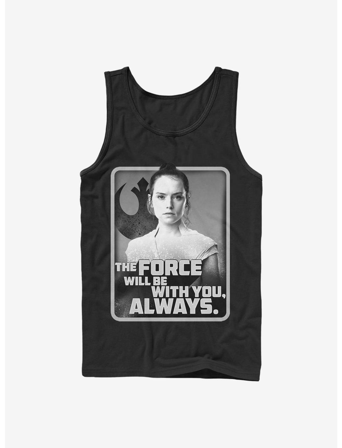 Star Wars: The Rise Of Skywalker With You Rey Tank Top, BLACK, hi-res