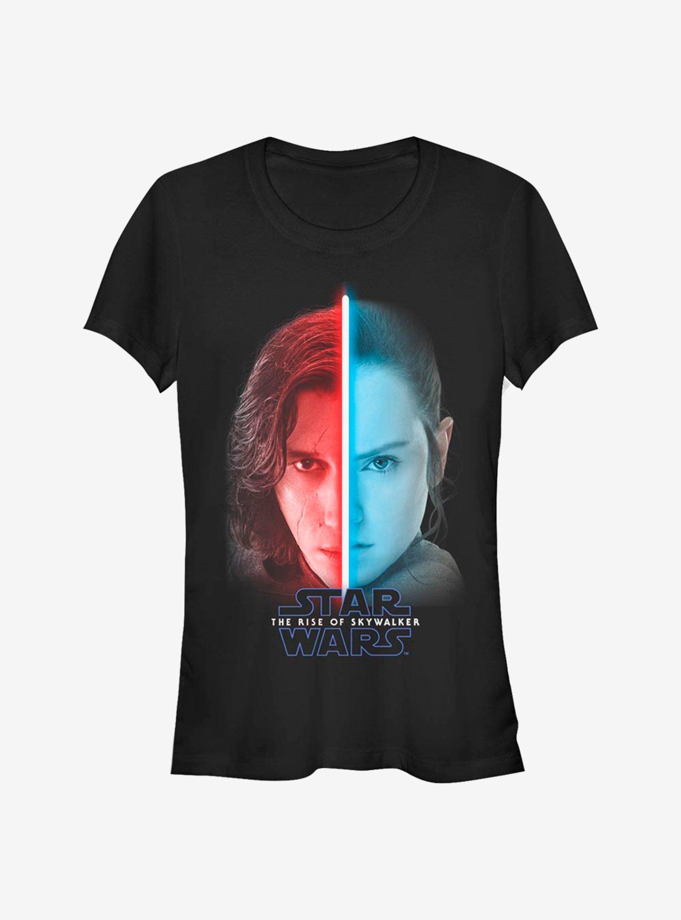 Star Wars: The Rise Of Skywalker Split Face Girls T-Shirt, , hi-res