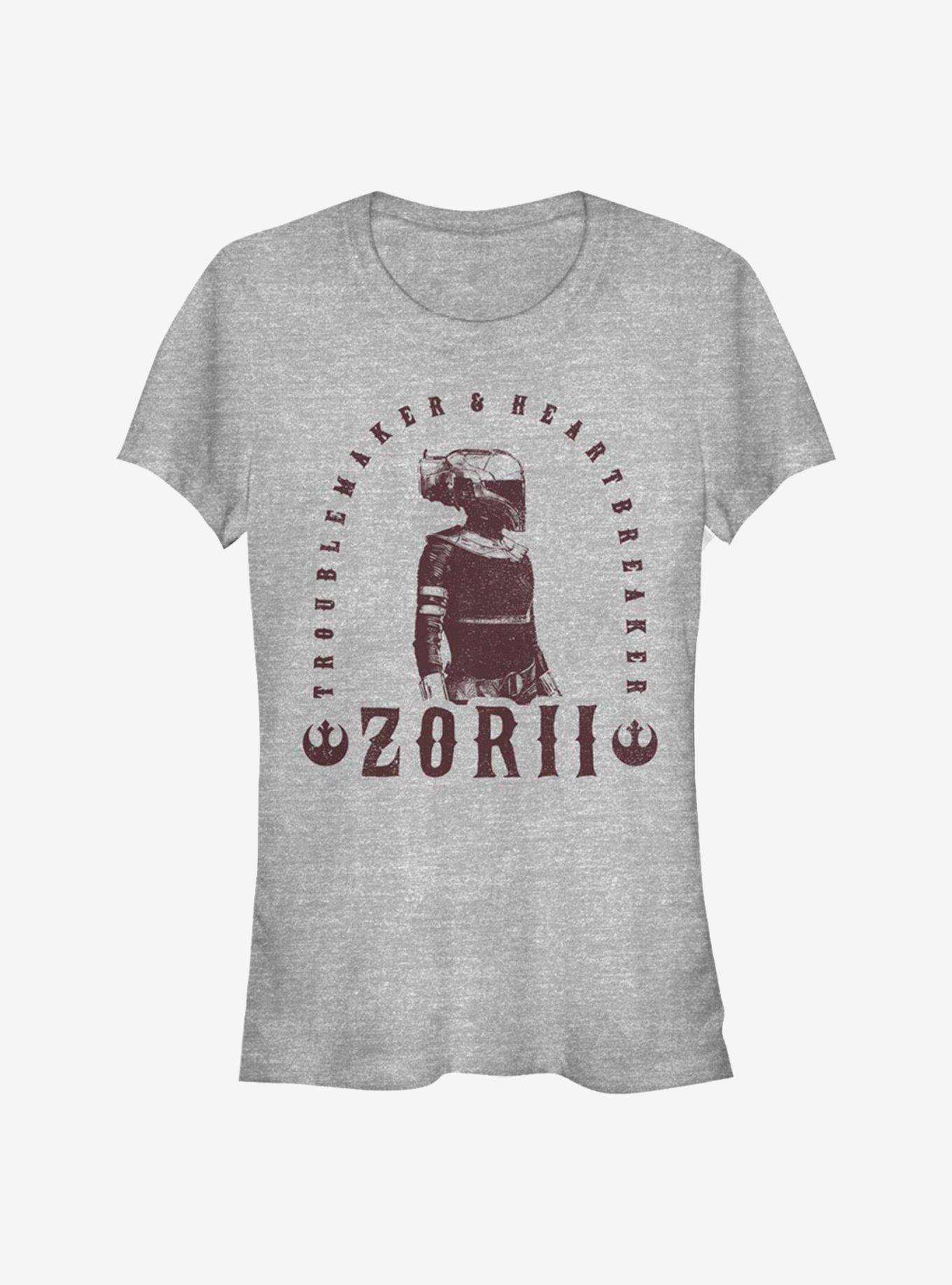 Star Wars: The Rise Of Skywalker Troublemaker Zorii Girls T-Shirt