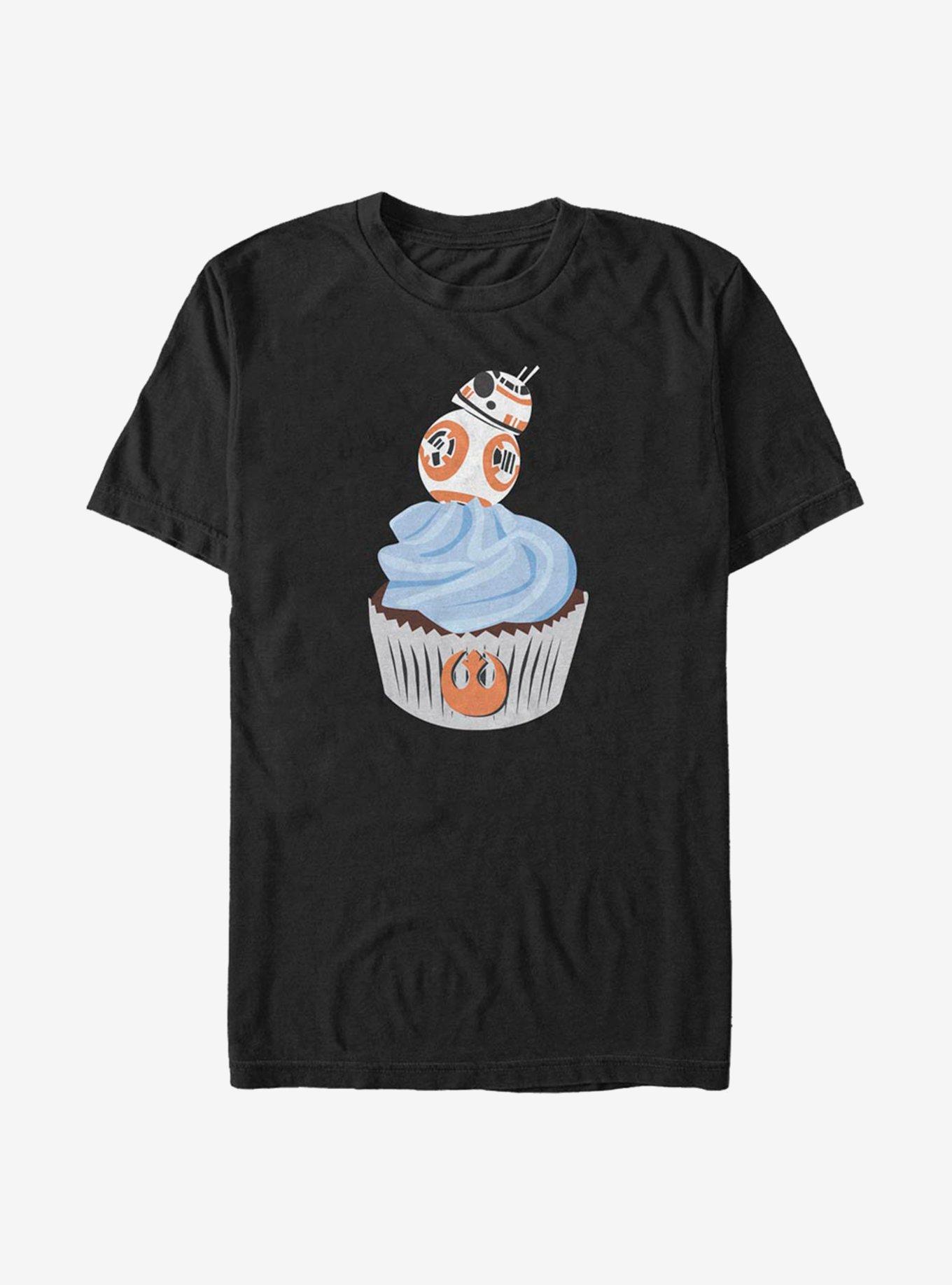 Star Wars: The Rise Of Skywalker BB-8 Cucpcake T-Shirt