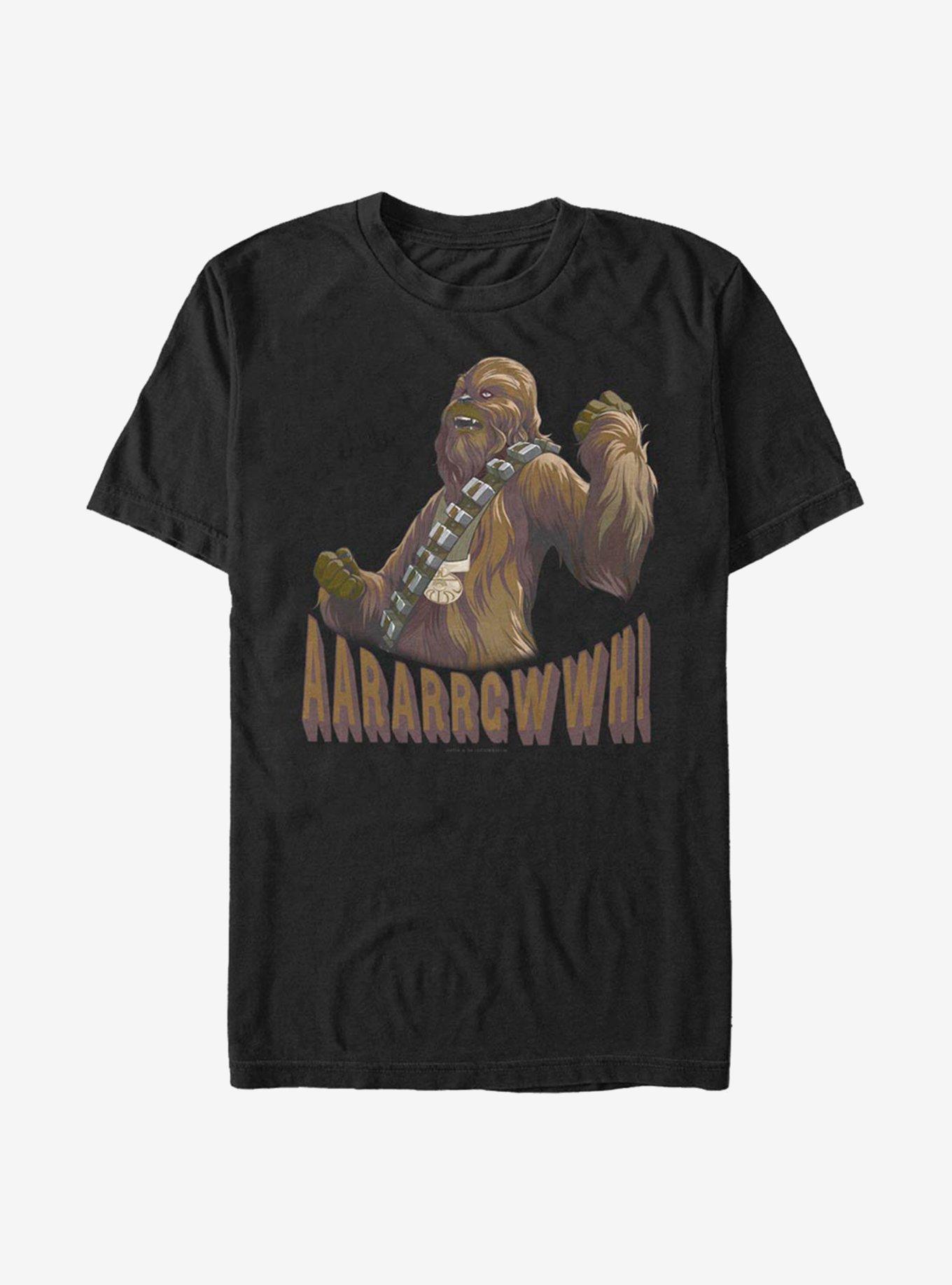 Star Wars: The Rise Of Skywalker Medal For Chewy T-Shirt, BLACK, hi-res