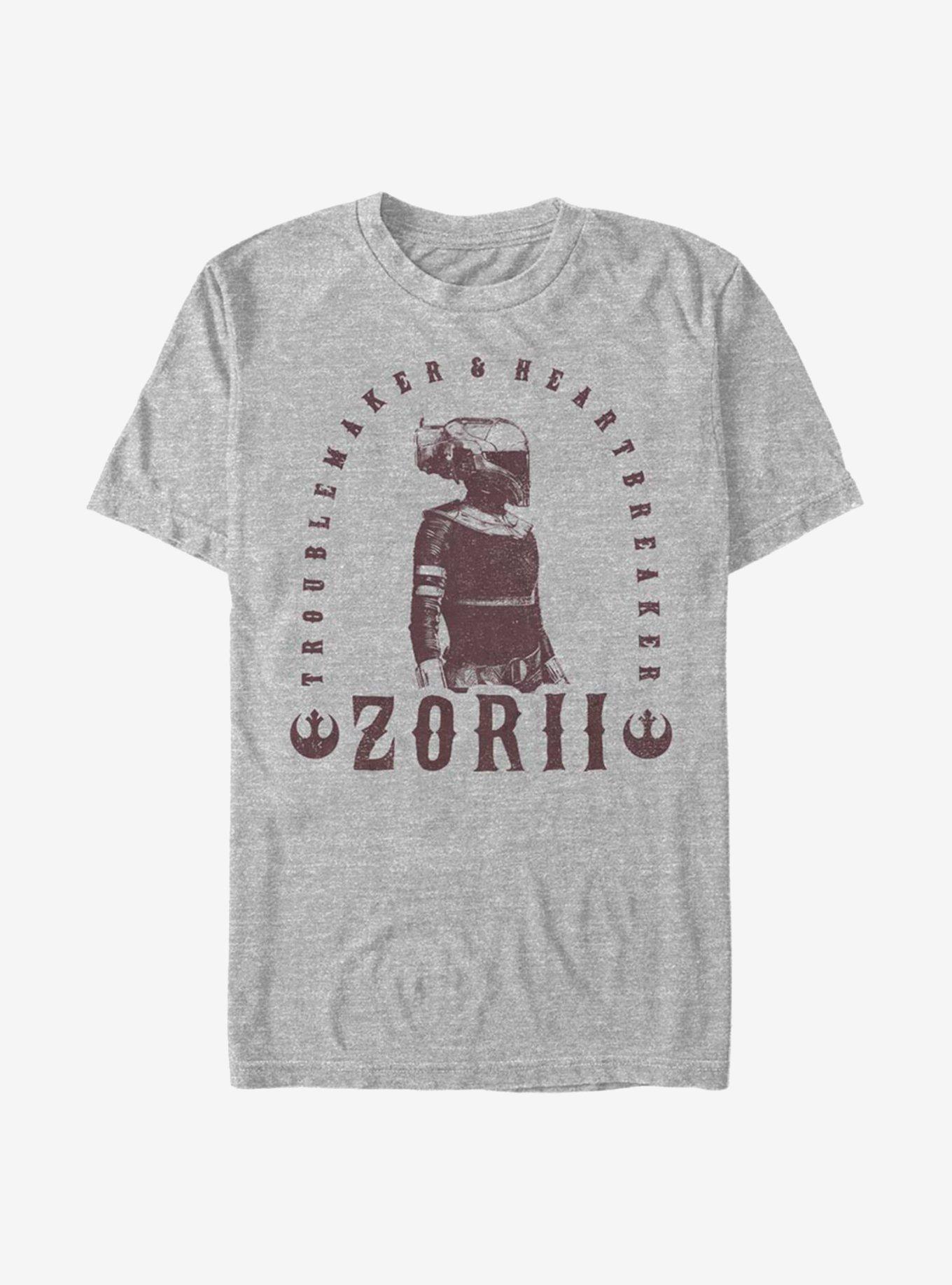 Star Wars: The Rise Of Skywalker Troublemaker Zorii T-Shirt, , hi-res