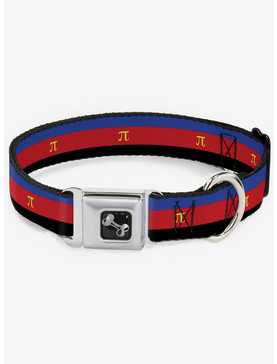 Polyamorous Flag Seatbelt Dog Collar, , hi-res