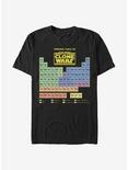 Star Wars: The Clone Wars Periodic Table T-Shirt, BLACK, hi-res