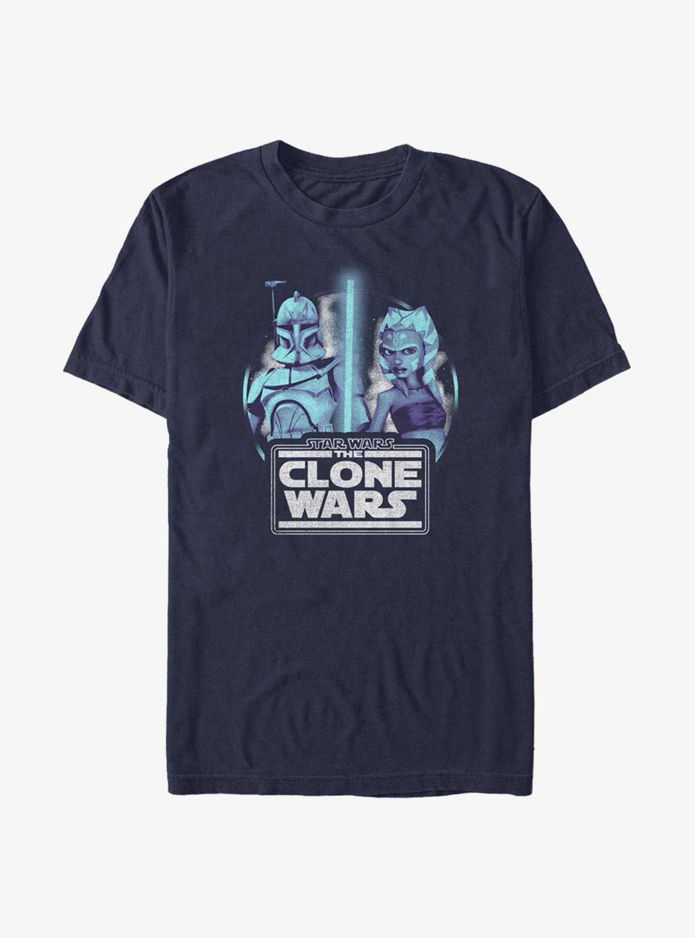 Star Wars: The Clone Wars Rex And Ahsoka Circle T-Shirt, , hi-res