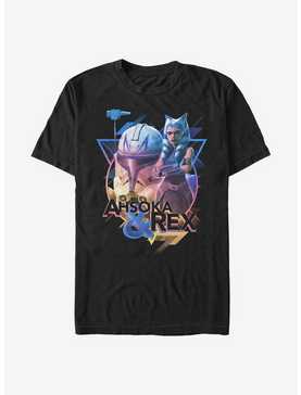 Star Wars: The Clone Wars Rex And Ahsoka Triangular T-Shirt, , hi-res