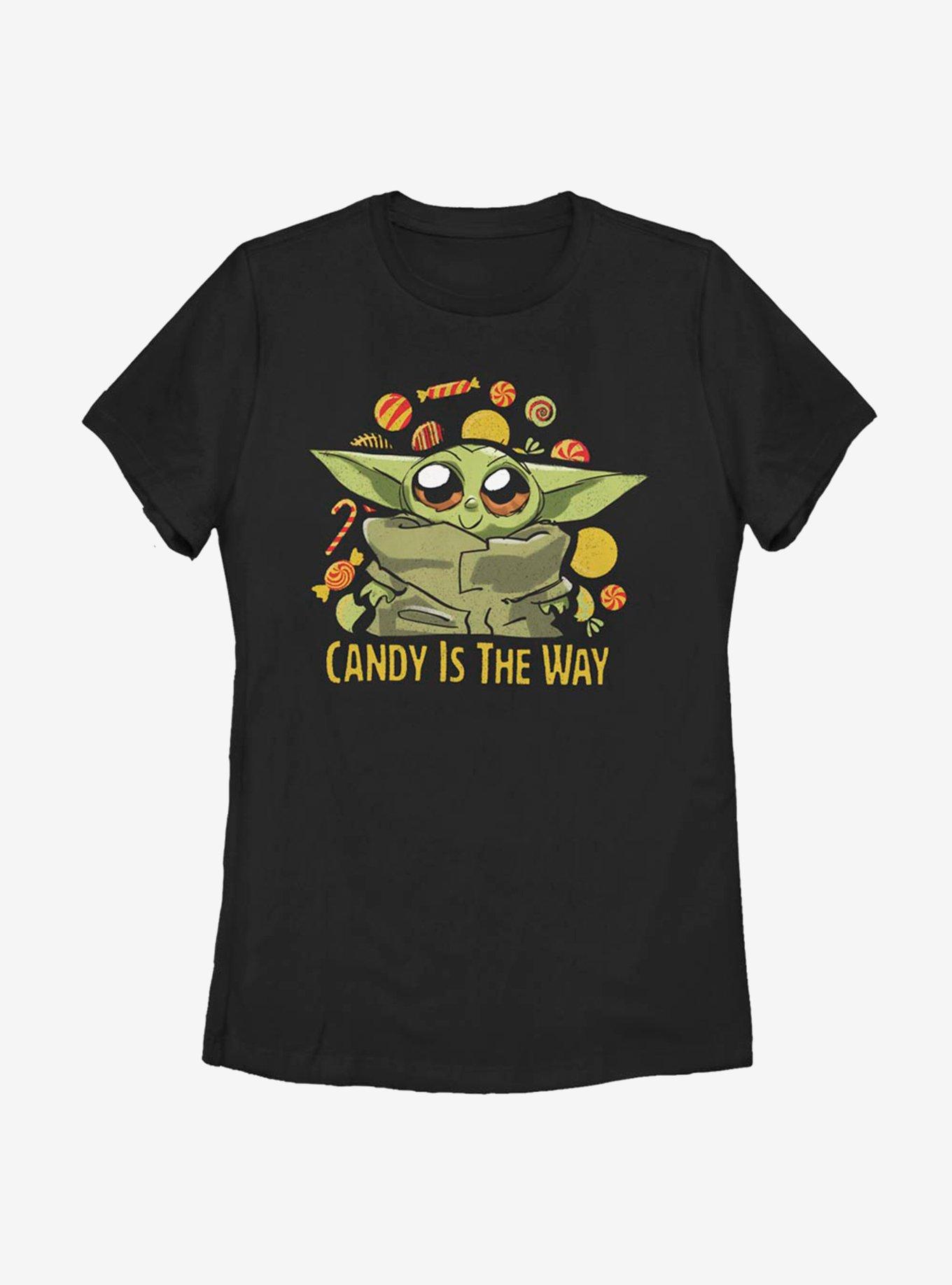 Star Wars The Mandalorian The Child Candy Is The Way Womens T-Shirt, , hi-res