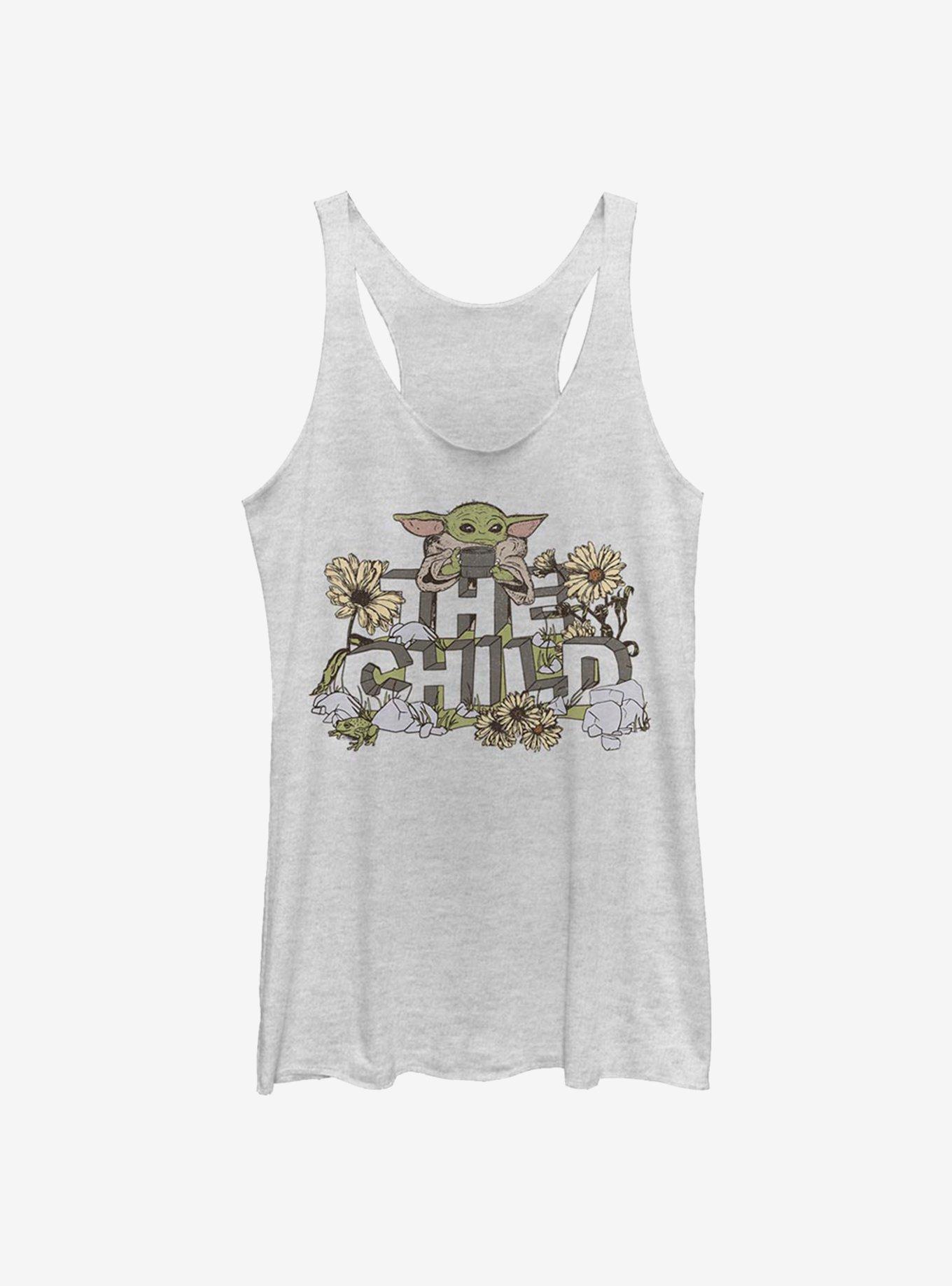 Star Wars The Mandalorian The Flower Child Womens Tank Top, , hi-res