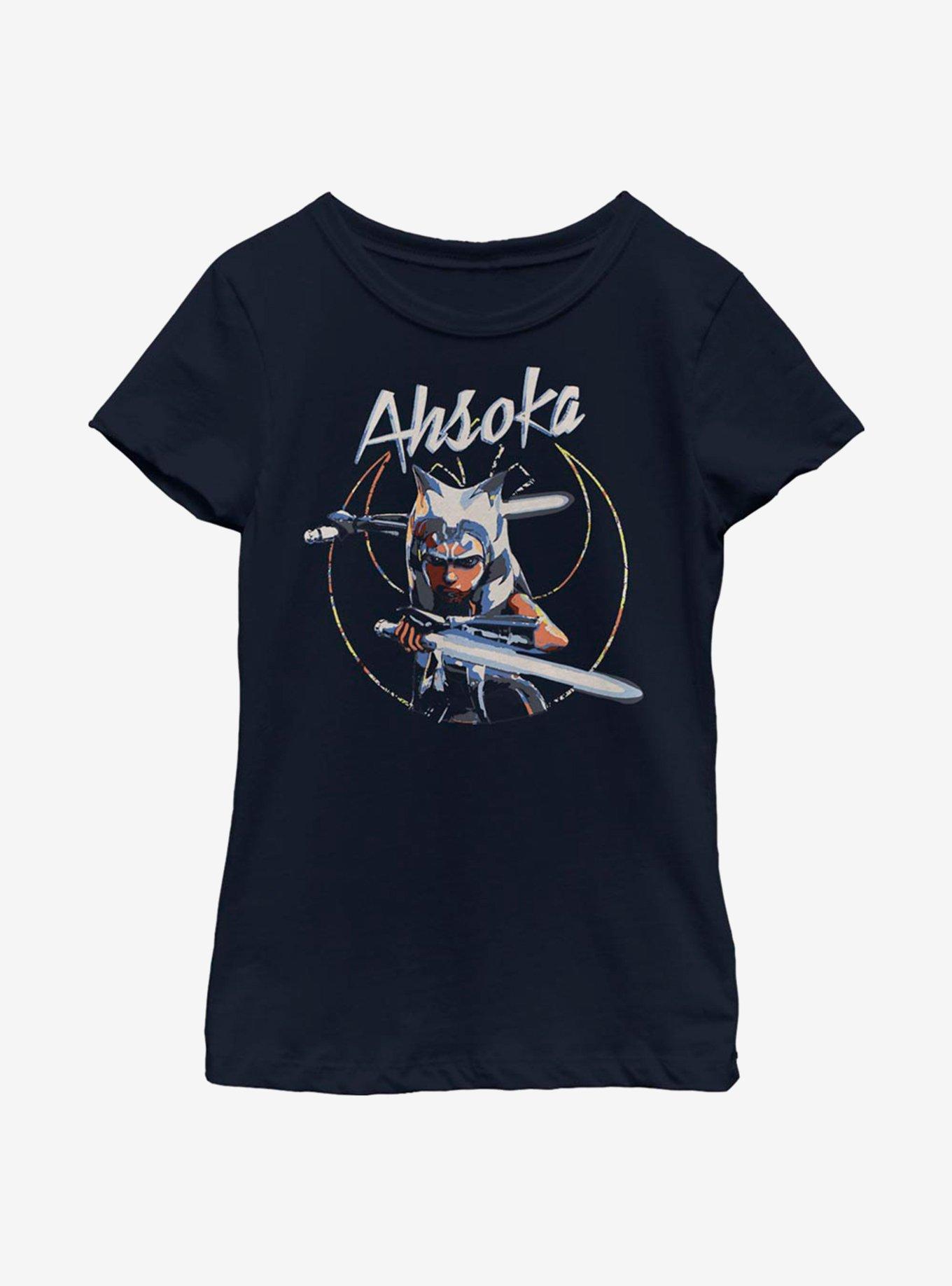Star Wars: The Clone Wars Ahsoka Rebel Tano Youth Girls T-Shirt, , hi-res