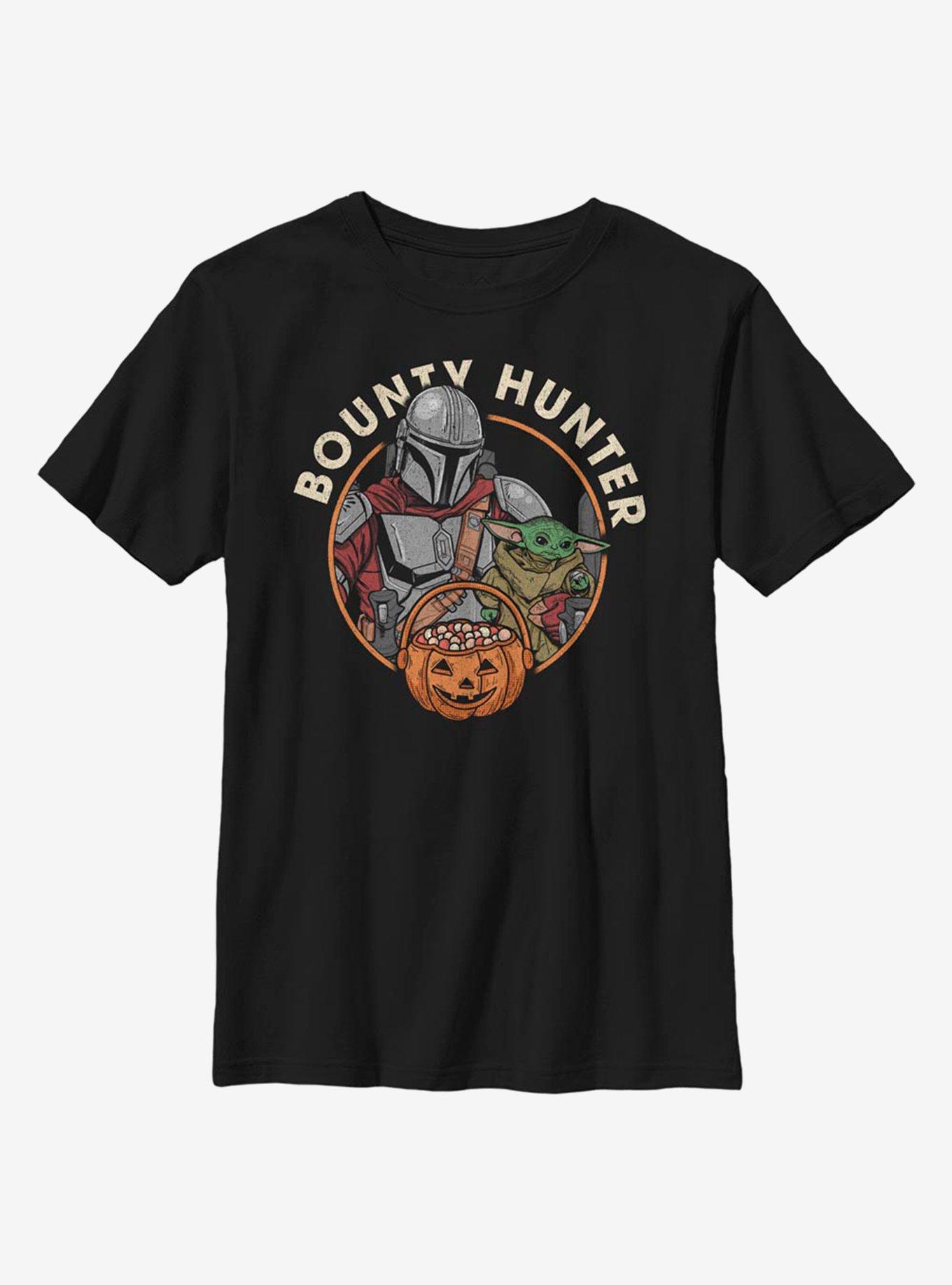 Star Wars The Mandalorian The Child Bounty Hunter Halloween Youth T-Shirt, , hi-res